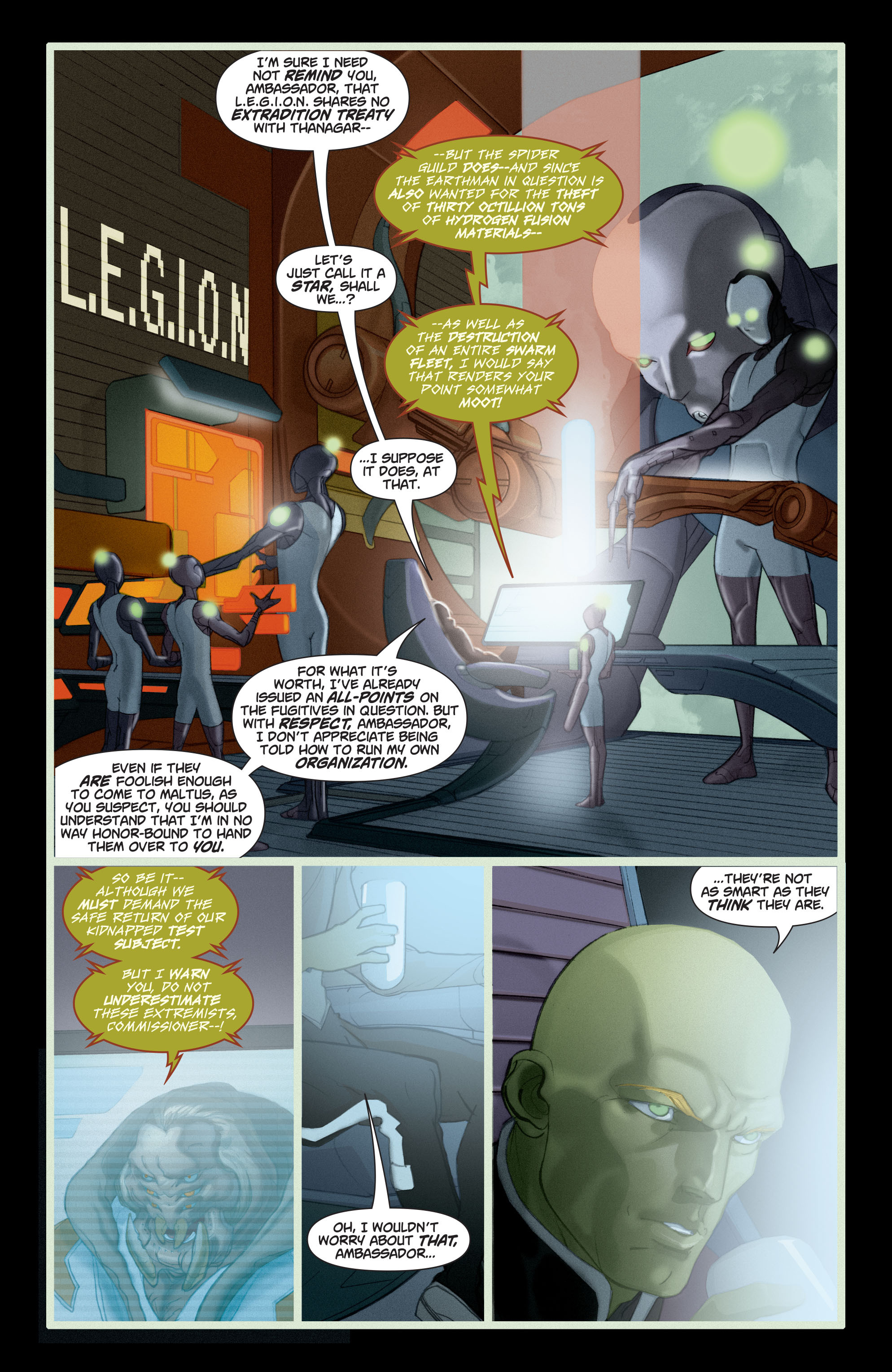 Read online Adam Strange (2004) comic -  Issue #5 - 18