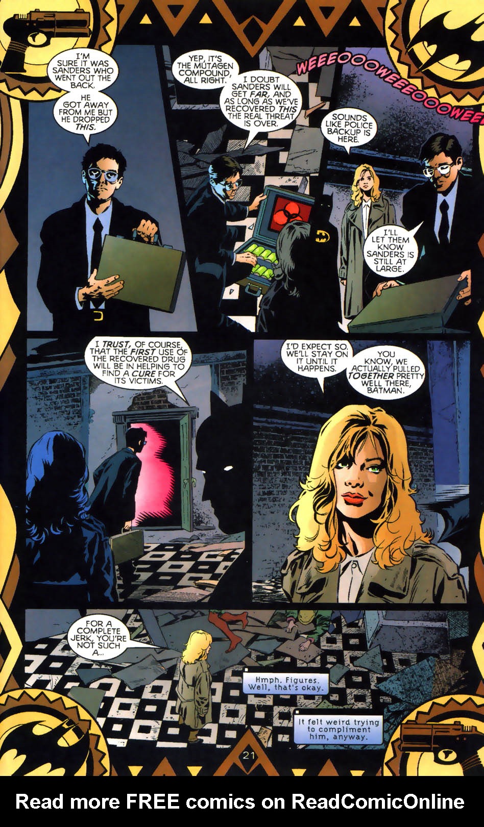 Read online Chase comic -  Issue #7 - 21