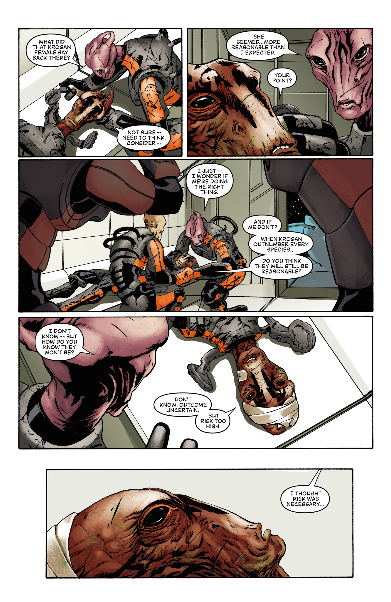 Read online Mass Effect: Foundation comic -  Issue #9 - 24