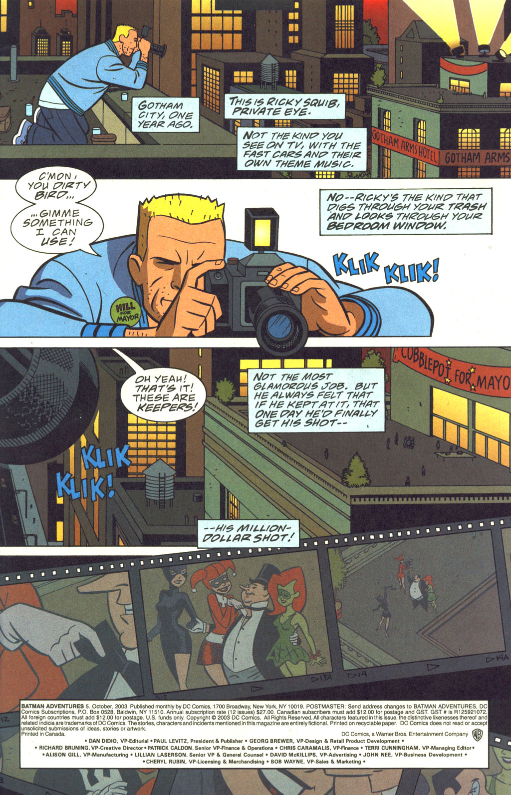 Read online Batman Adventures (2003) comic -  Issue #5 - 2