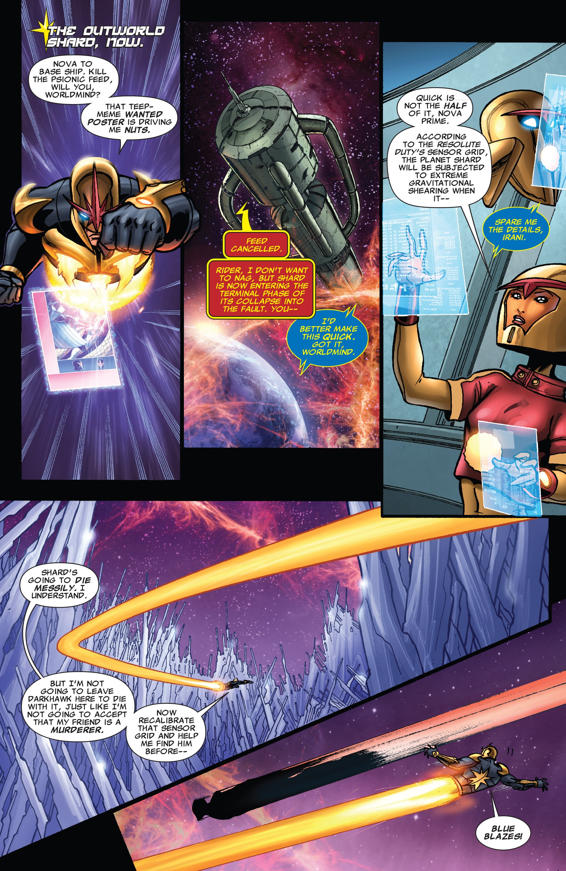 Read online Nova (2007) comic -  Issue #31 - 6