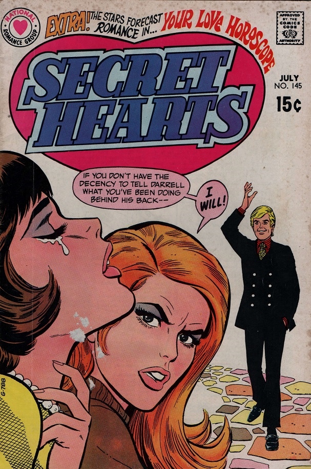 Read online Secret Hearts comic -  Issue #145 - 1