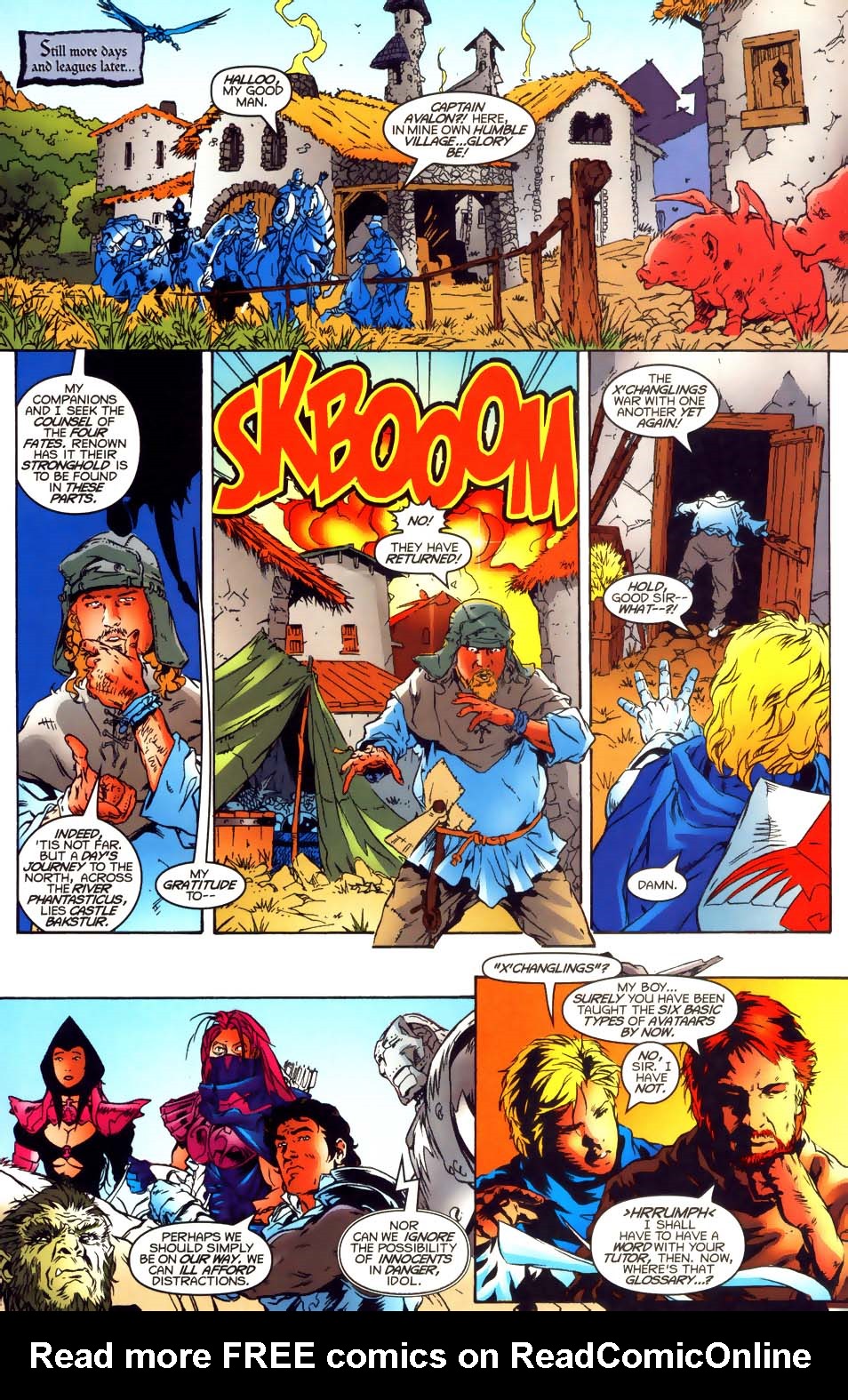 Read online Avataars: Covenant of the Shield comic -  Issue #2 - 12