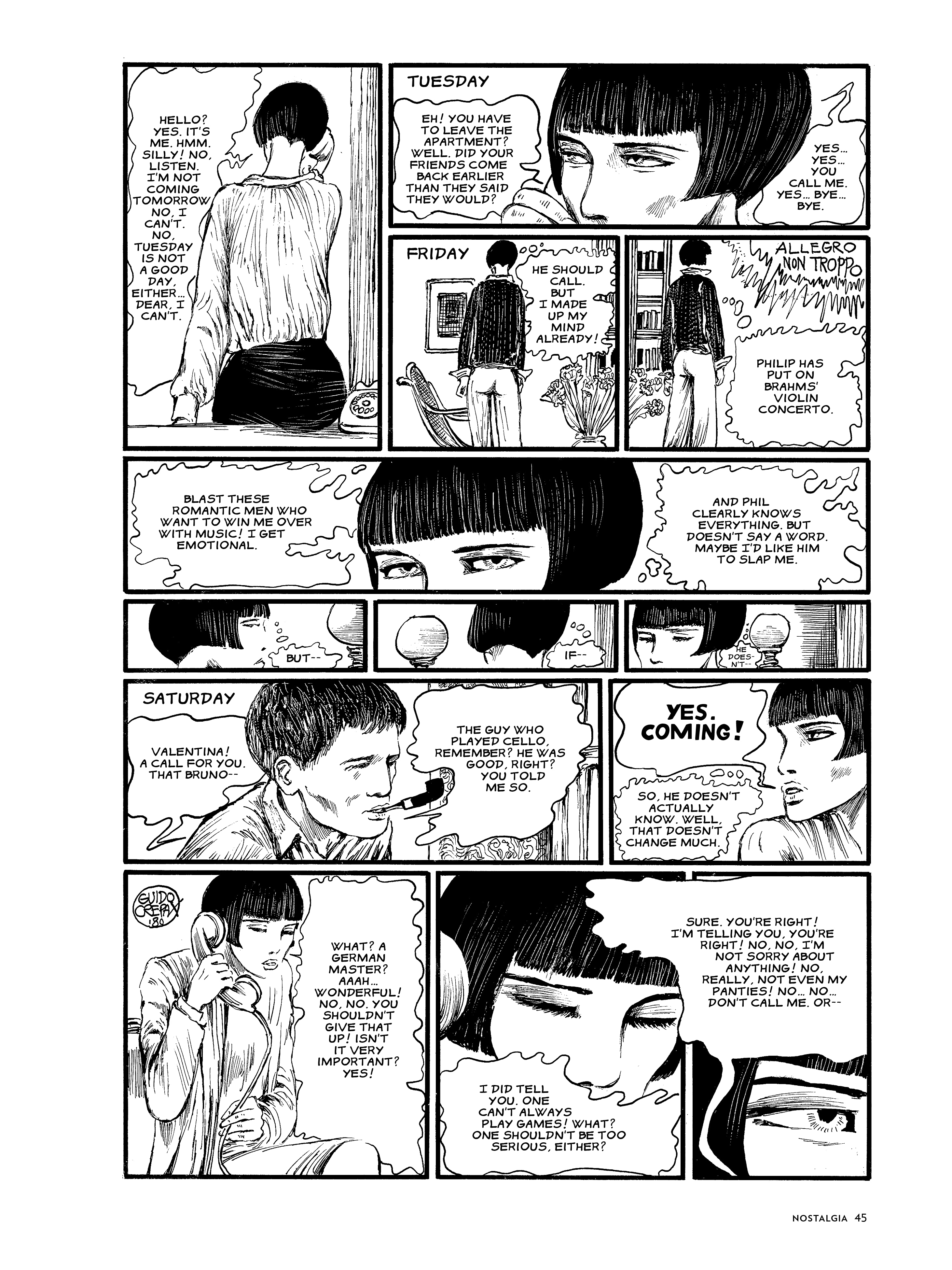 Read online The Complete Crepax comic -  Issue # TPB 6 (Part 1) - 57
