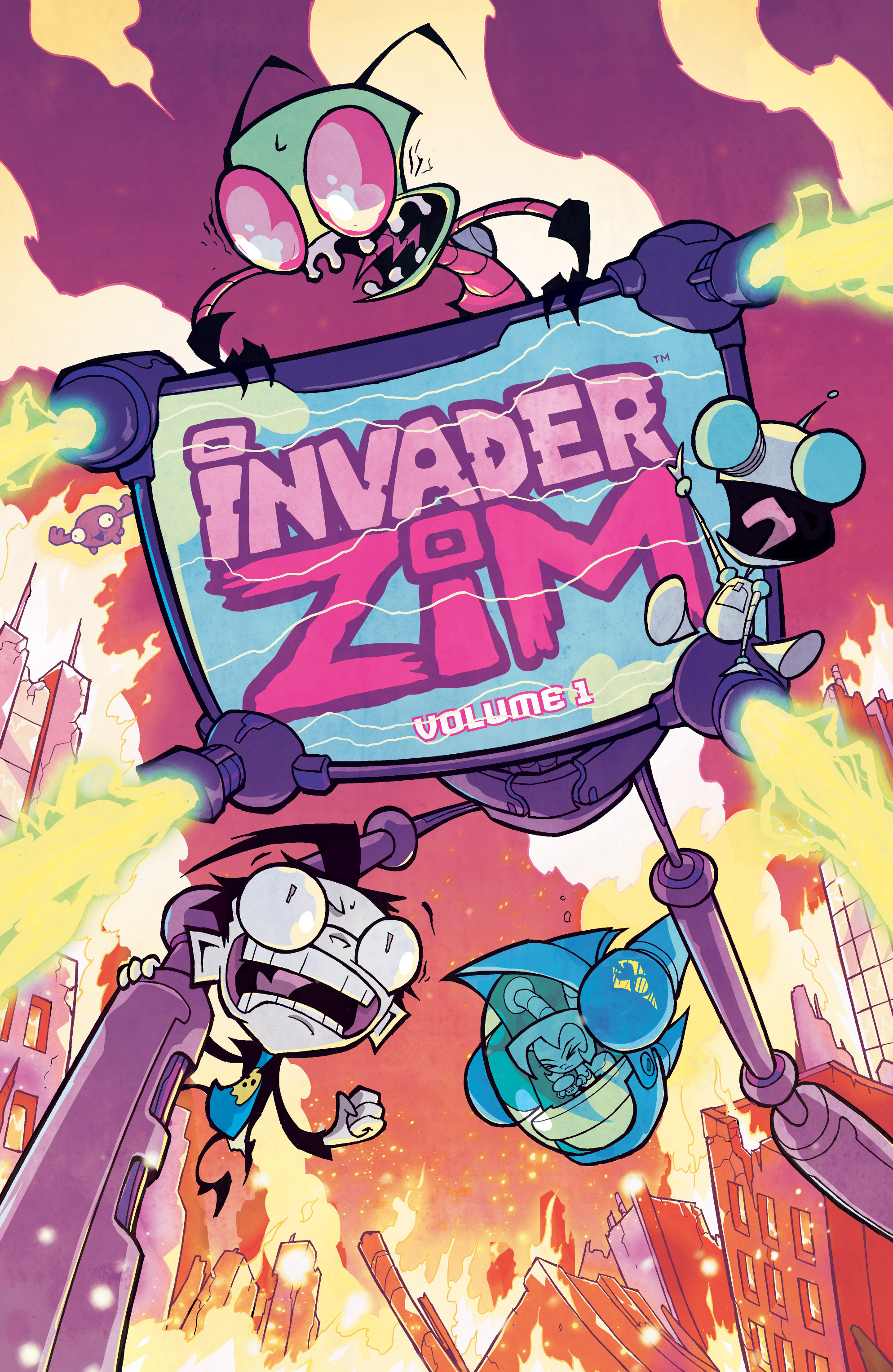 Read online Invader Zim comic -  Issue # _TPB 1 - 1