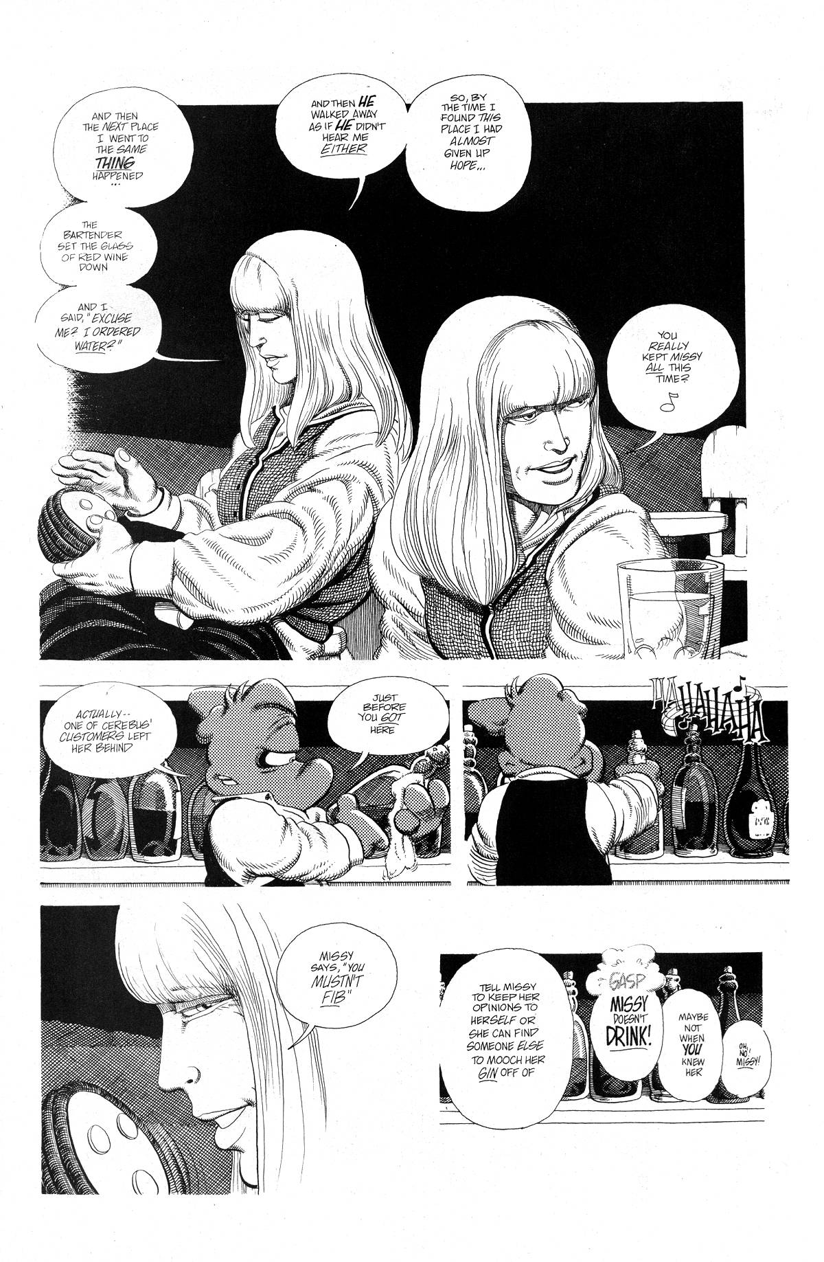 Read online Cerebus comic -  Issue #230 - 9