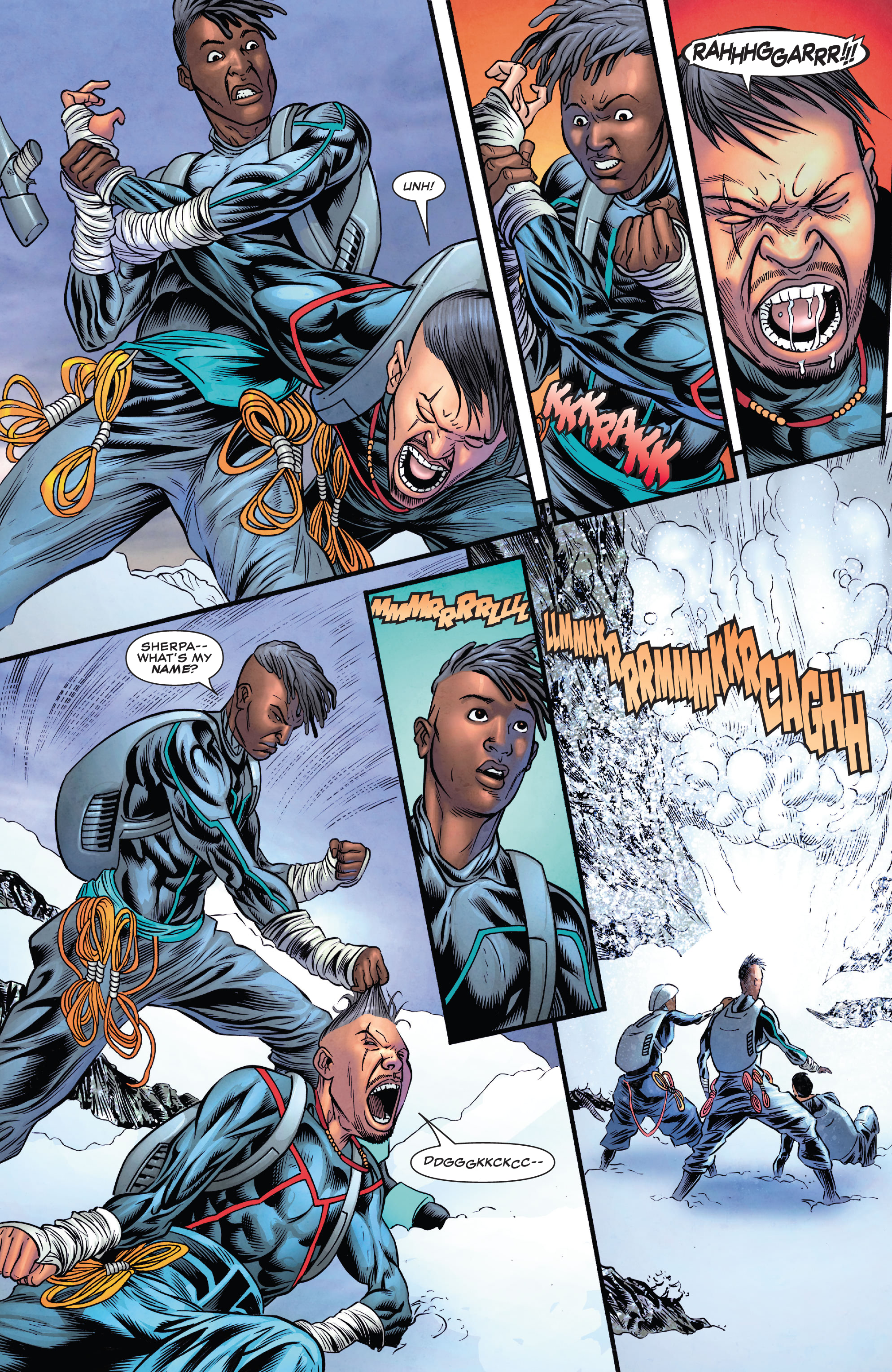 Read online Wakanda comic -  Issue #3 - 16