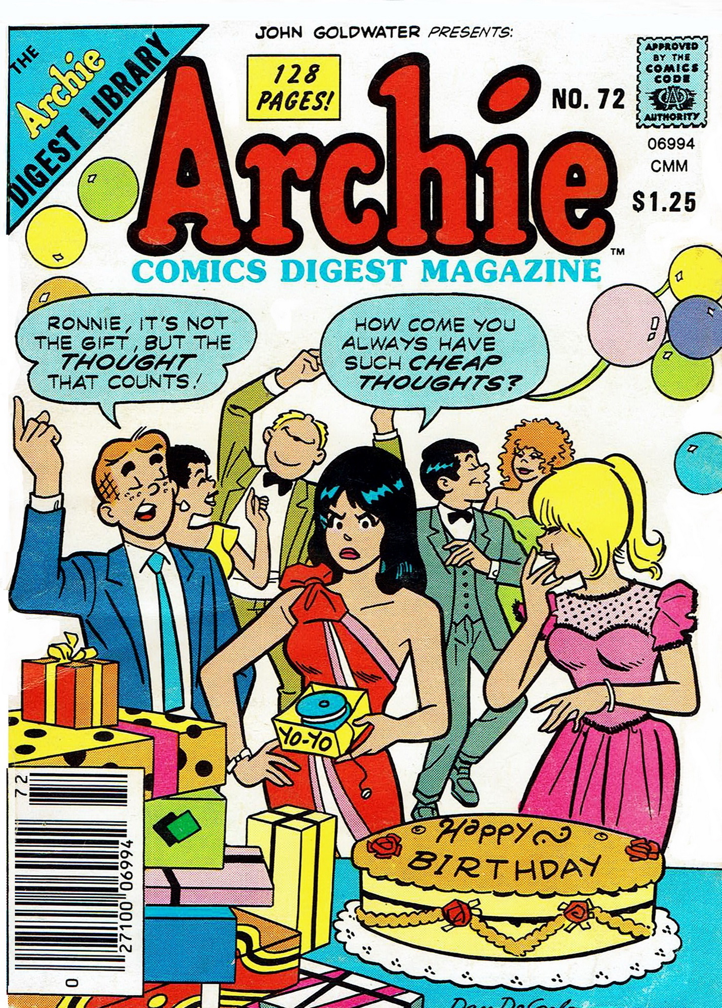 Read online Archie Digest Magazine comic -  Issue #72 - 1