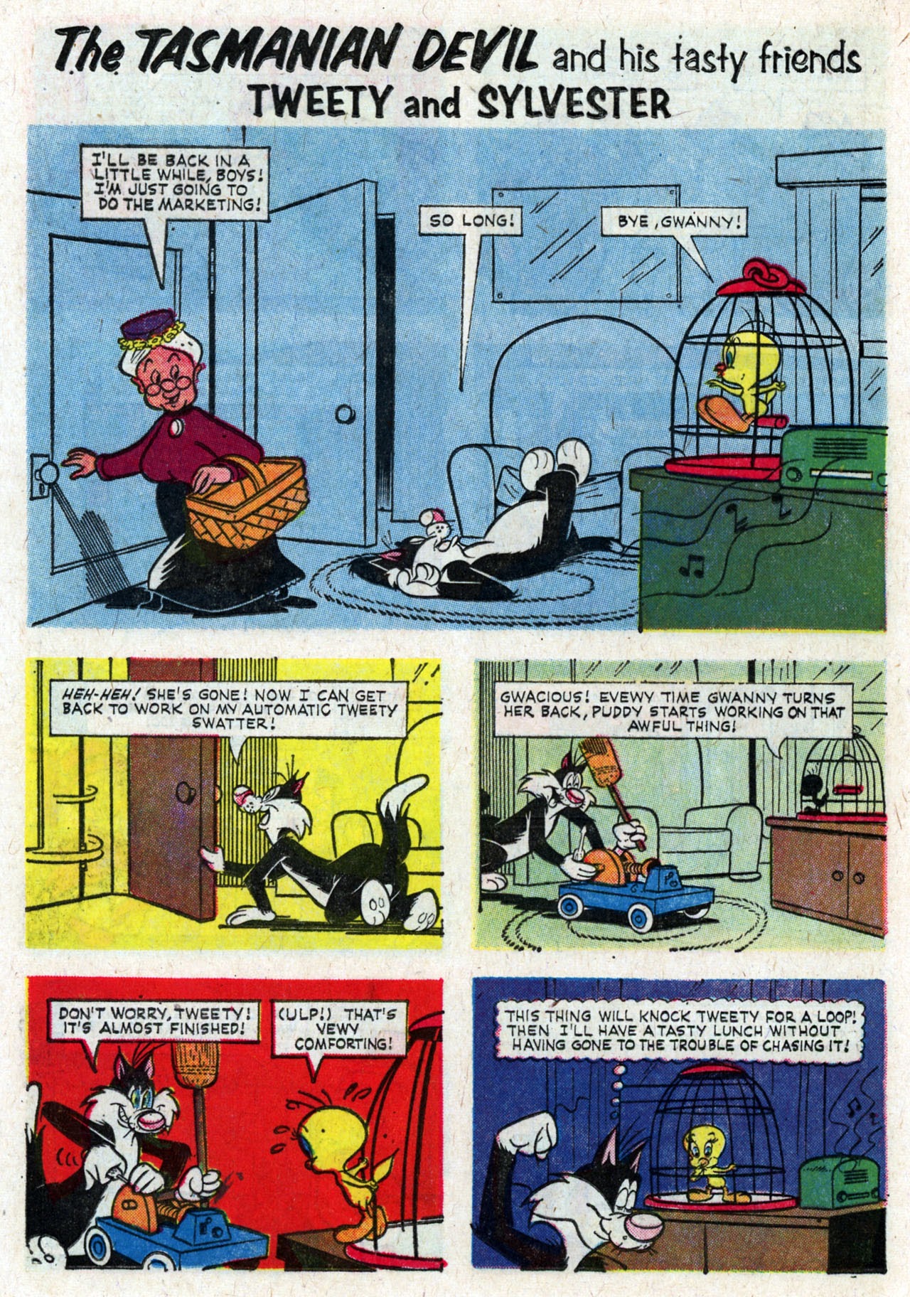 Read online Tasmanian Devil and His Tasty Friends comic -  Issue # Full - 12