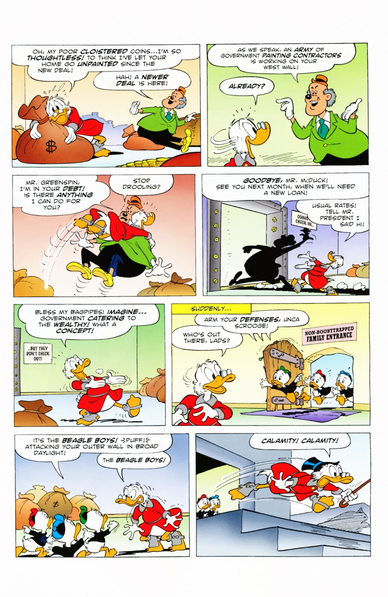 Read online Uncle Scrooge (2009) comic -  Issue #403 - 6