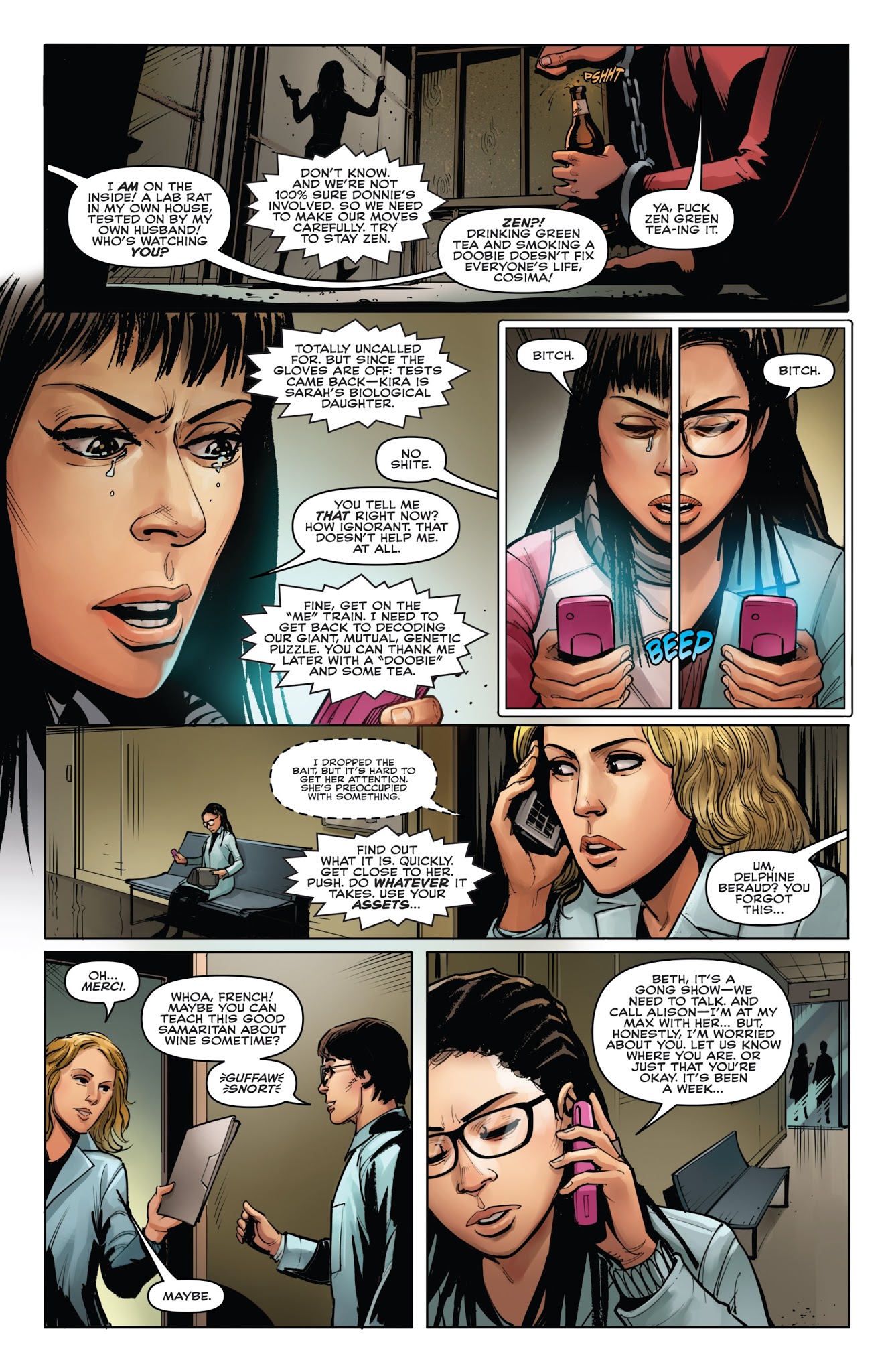 Read online Orphan Black: Deviations comic -  Issue #3 - 19