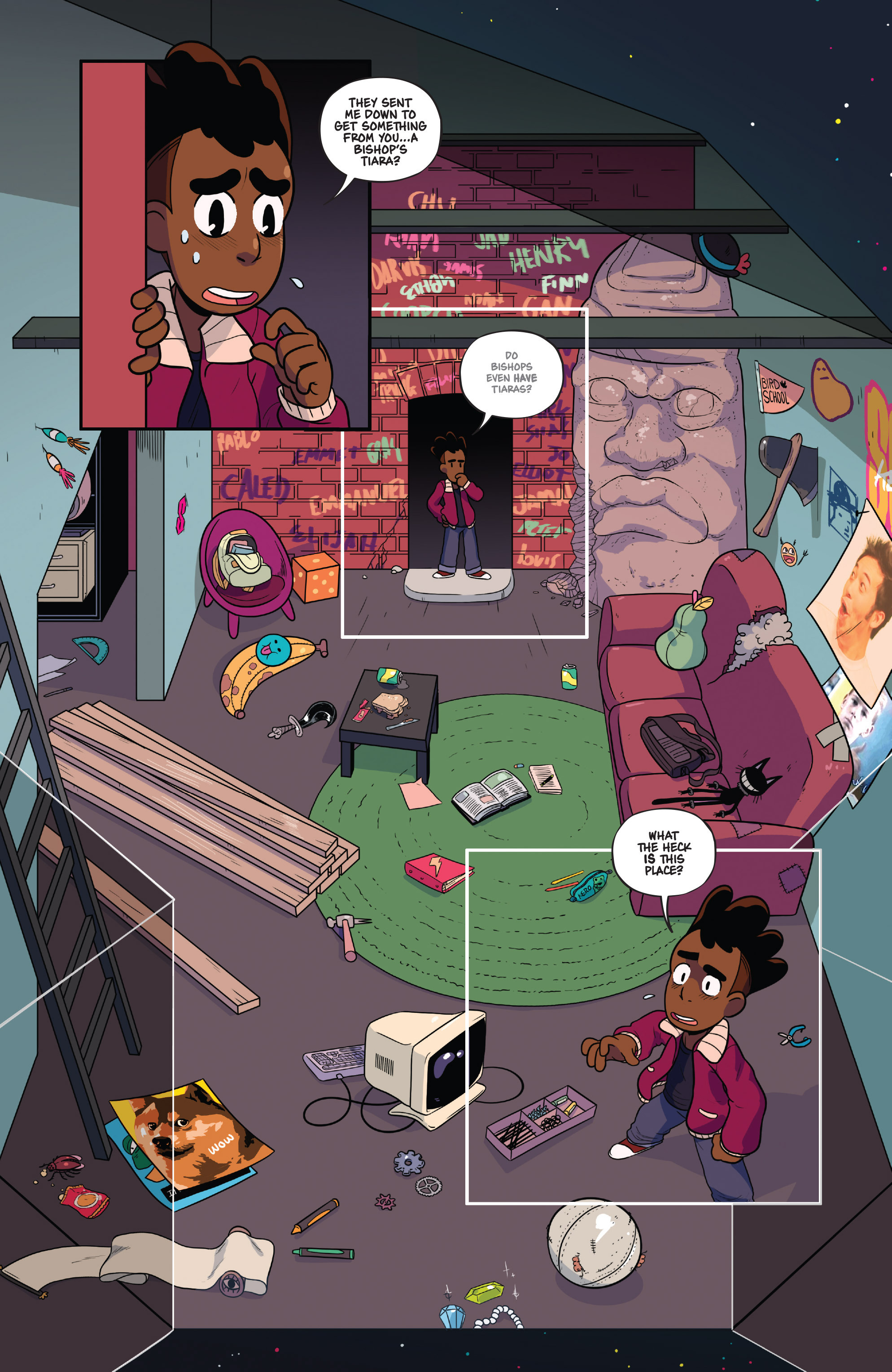 Read online The Backstagers comic -  Issue #1 - 9