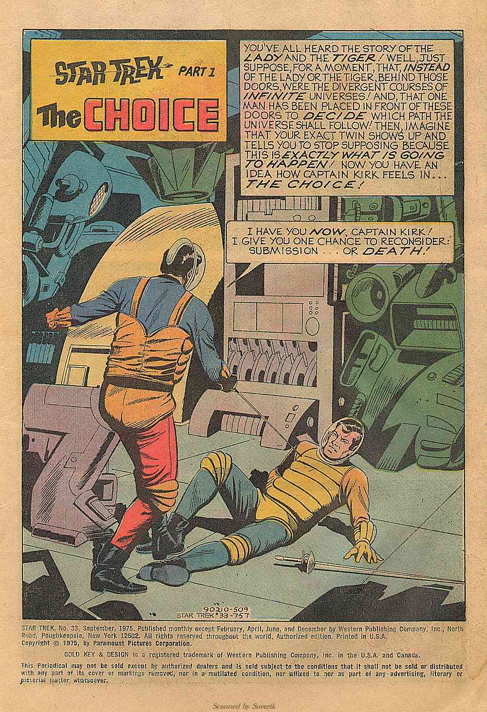 Read online Star Trek (1967) comic -  Issue #33 - 2
