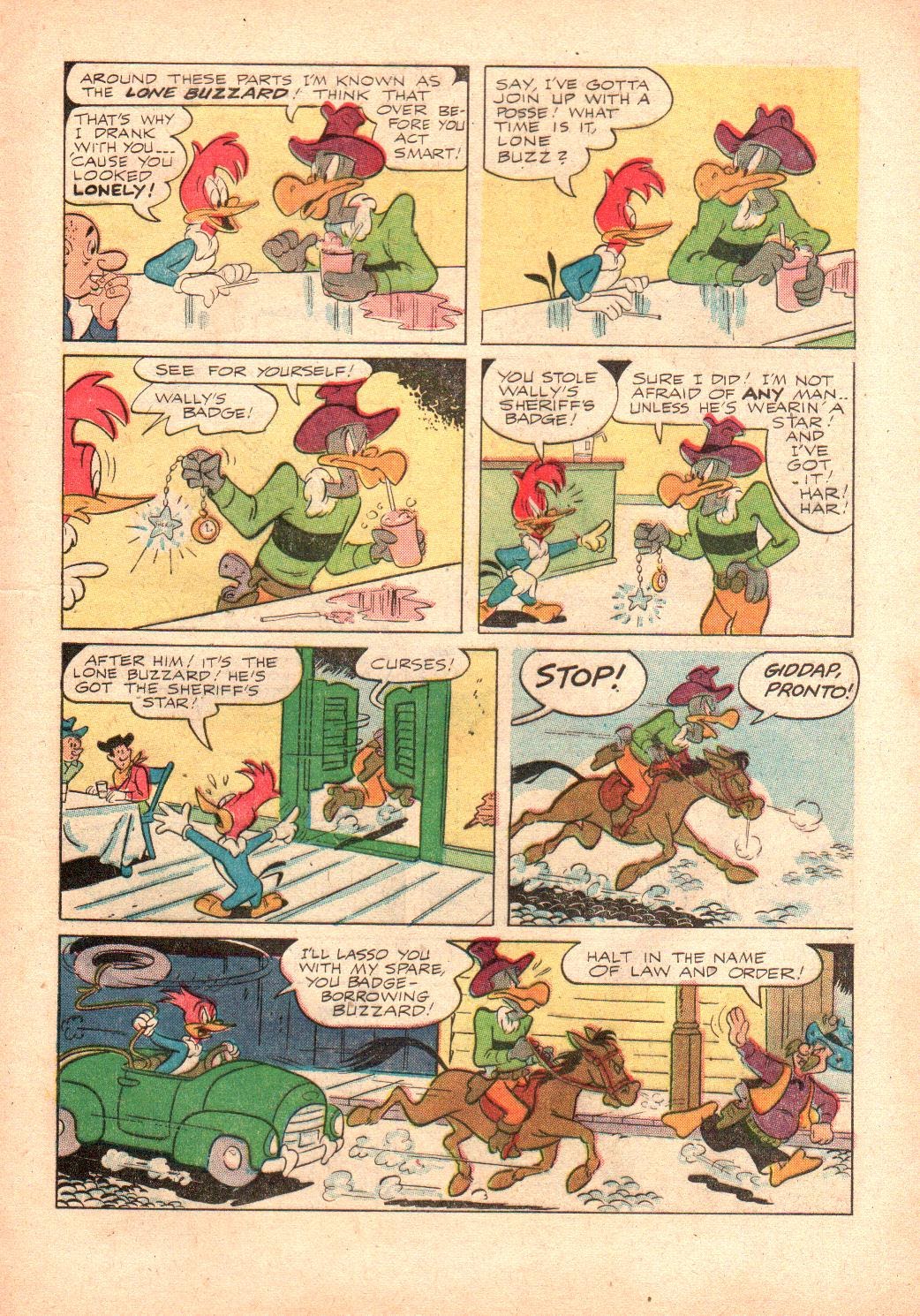 Read online Walter Lantz Woody Woodpecker (1952) comic -  Issue #20 - 9