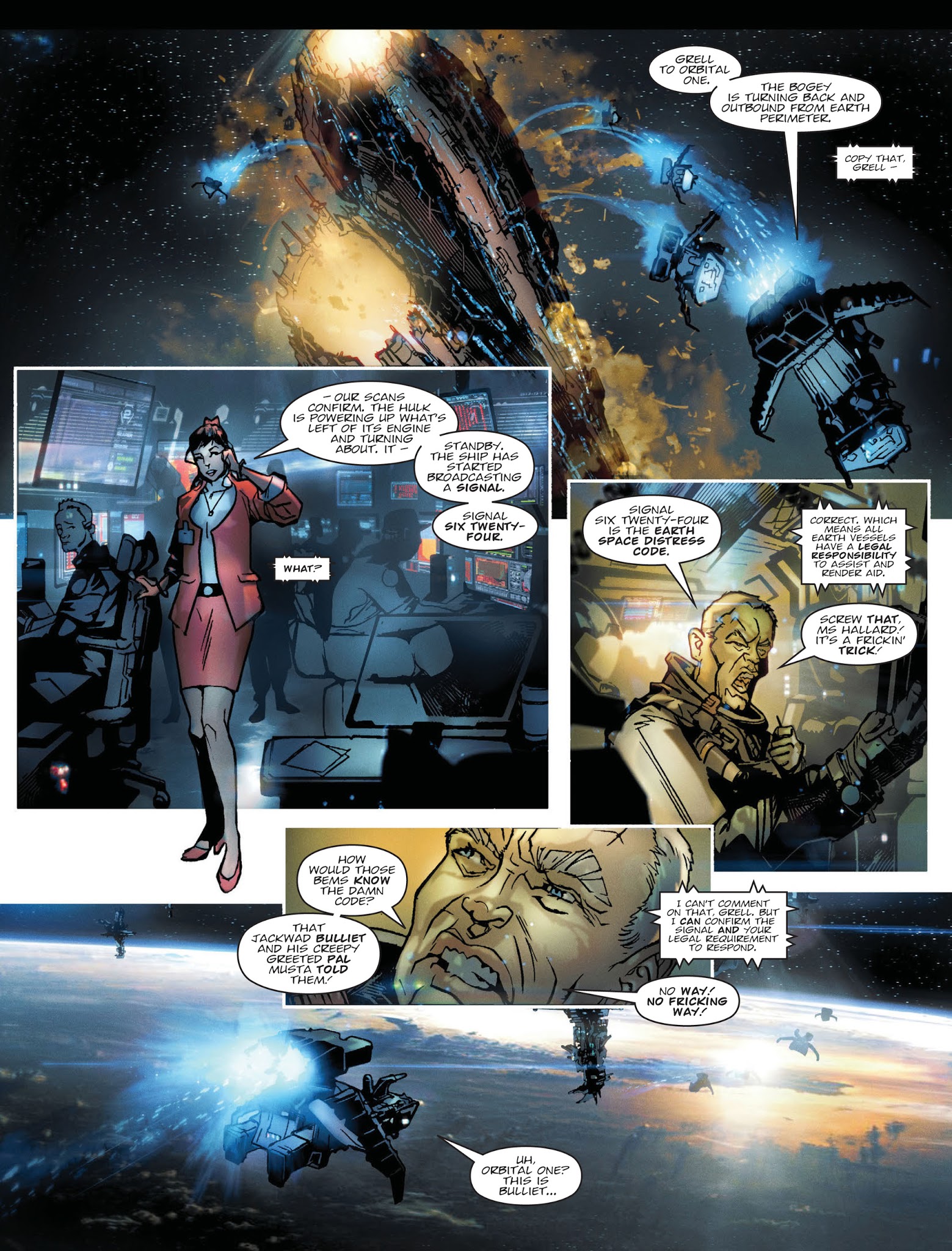 Read online 2000 AD comic -  Issue #2044 - 13