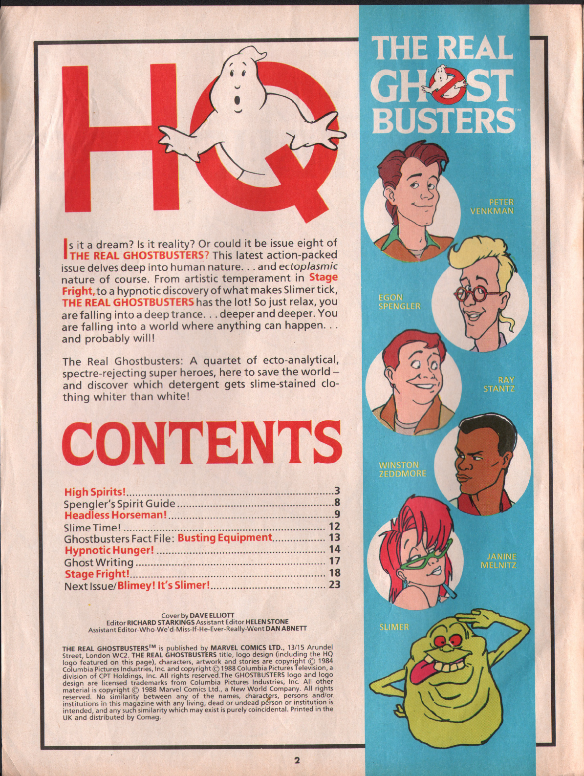 Read online The Real Ghostbusters comic -  Issue #8 - 2