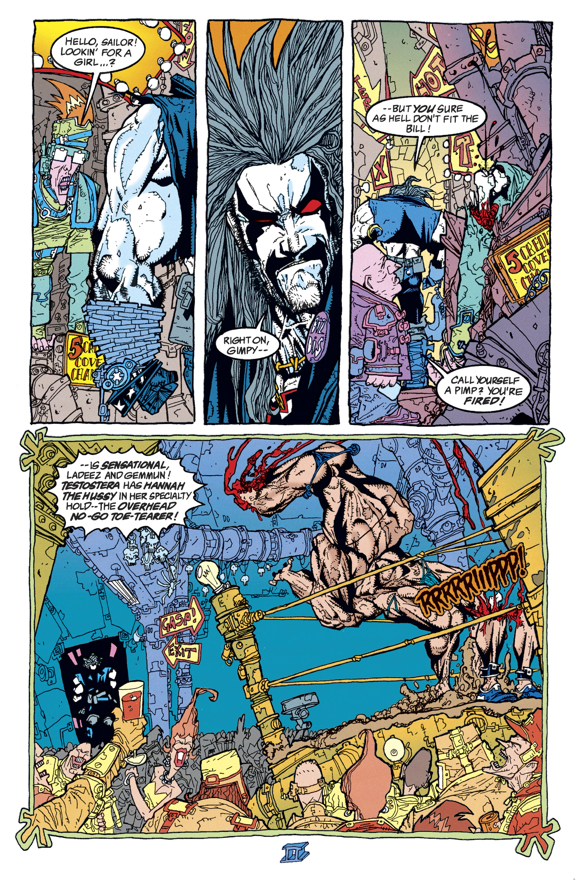 Read online Lobo by Keith Giffen & Alan Grant comic -  Issue # TPB 2 (Part 1) - 8