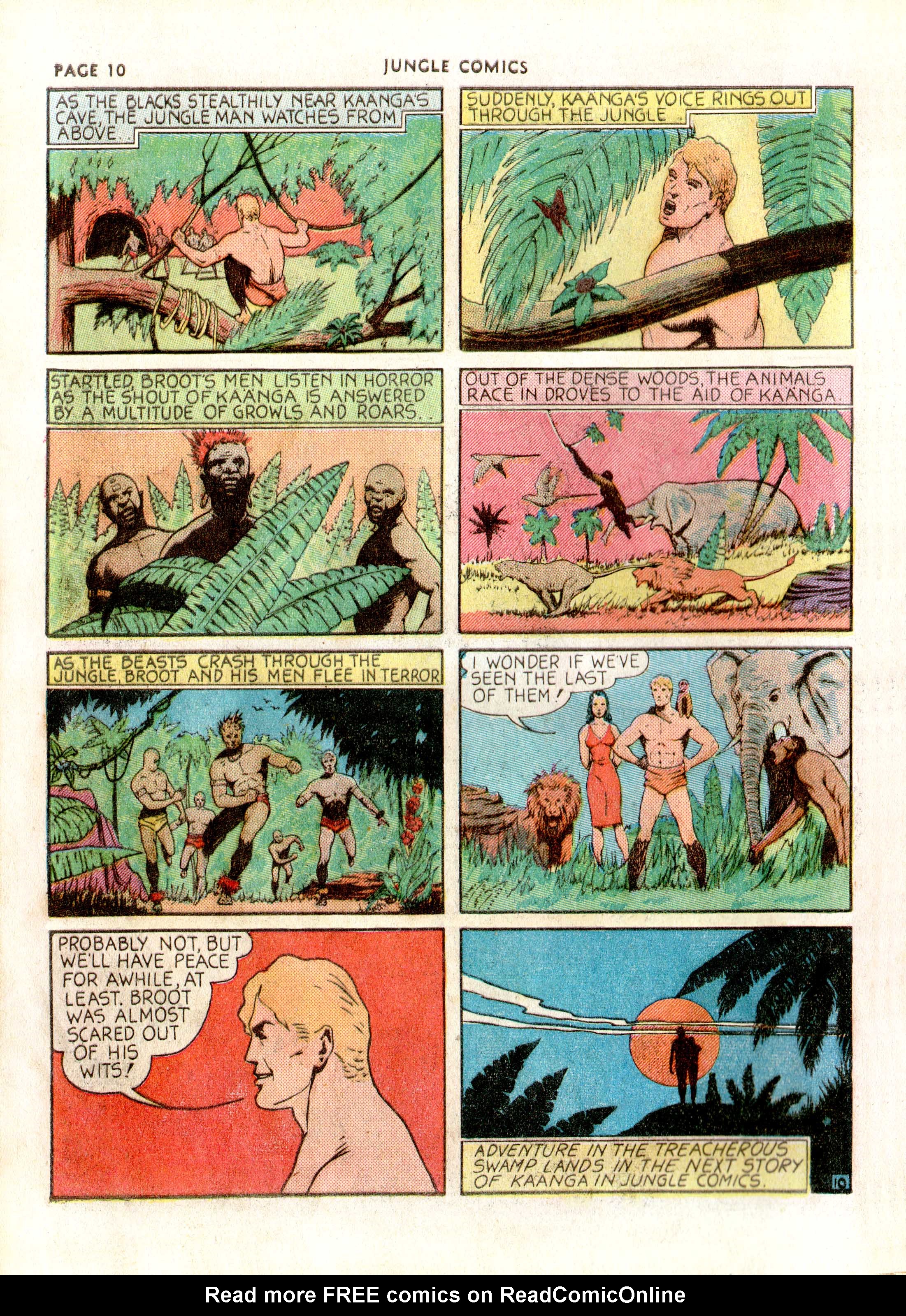 Read online Jungle Comics comic -  Issue #5 - 13