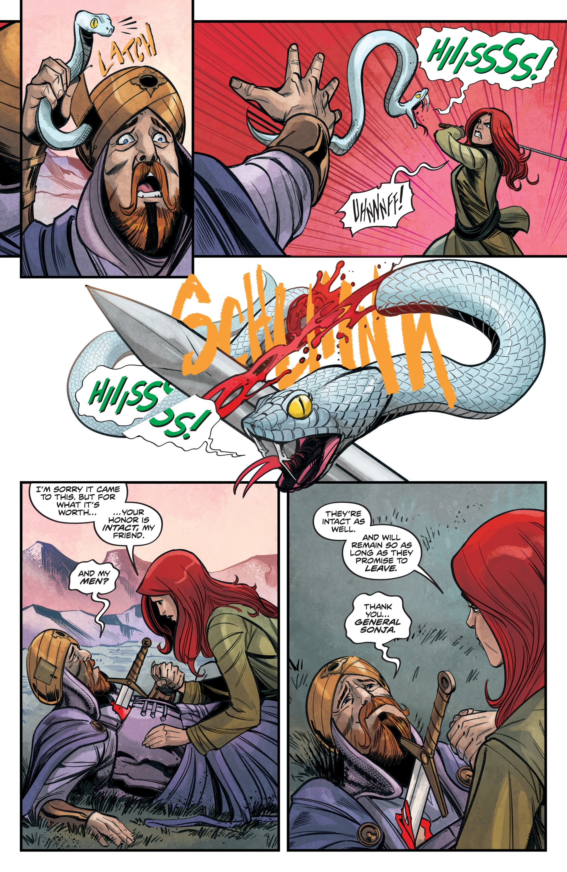 Read online Red Sonja (2019) comic -  Issue #17 - 26