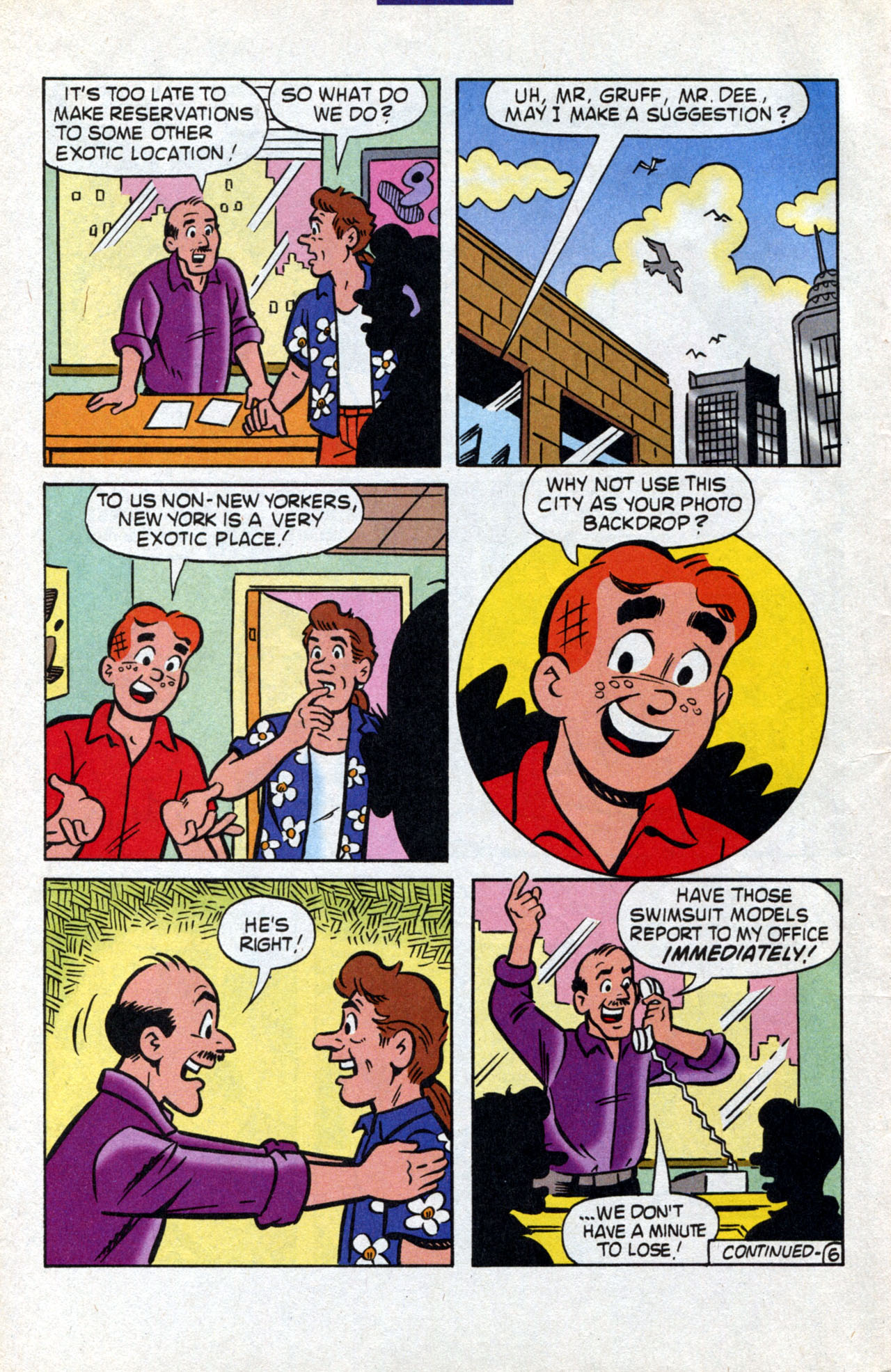 Read online Archie's Vacation Special comic -  Issue #4 - 8