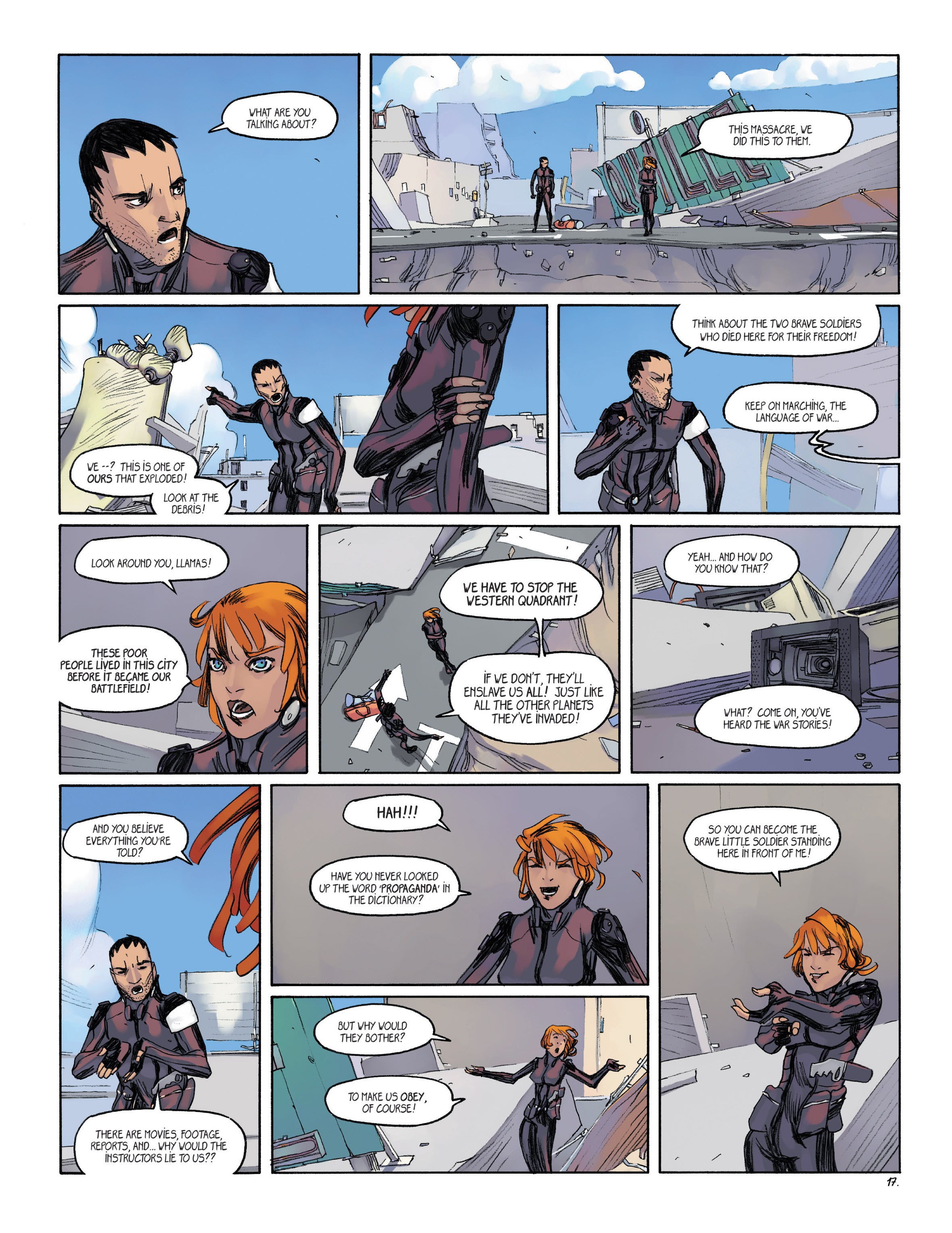 Read online Meka comic -  Issue #3 - 19