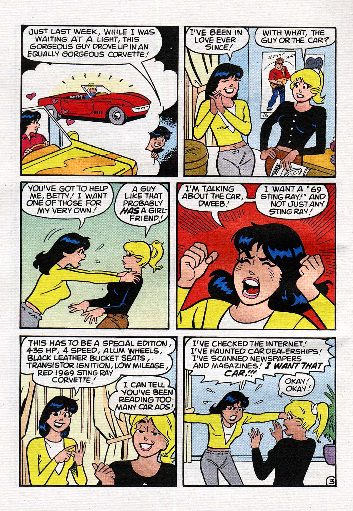 Read online Betty and Veronica Digest Magazine comic -  Issue #151 - 75