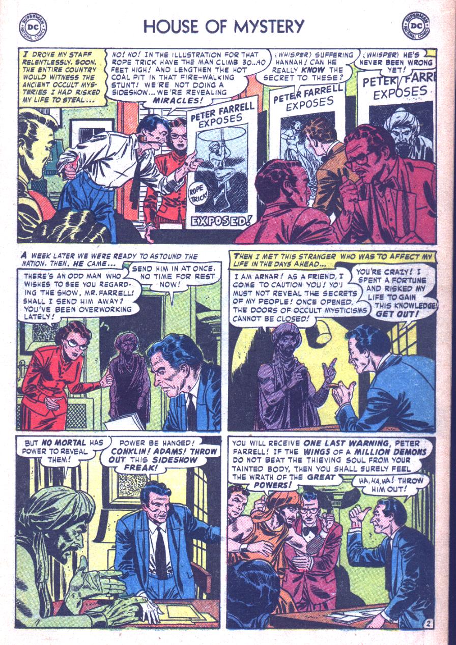 Read online House of Mystery (1951) comic -  Issue #5 - 13