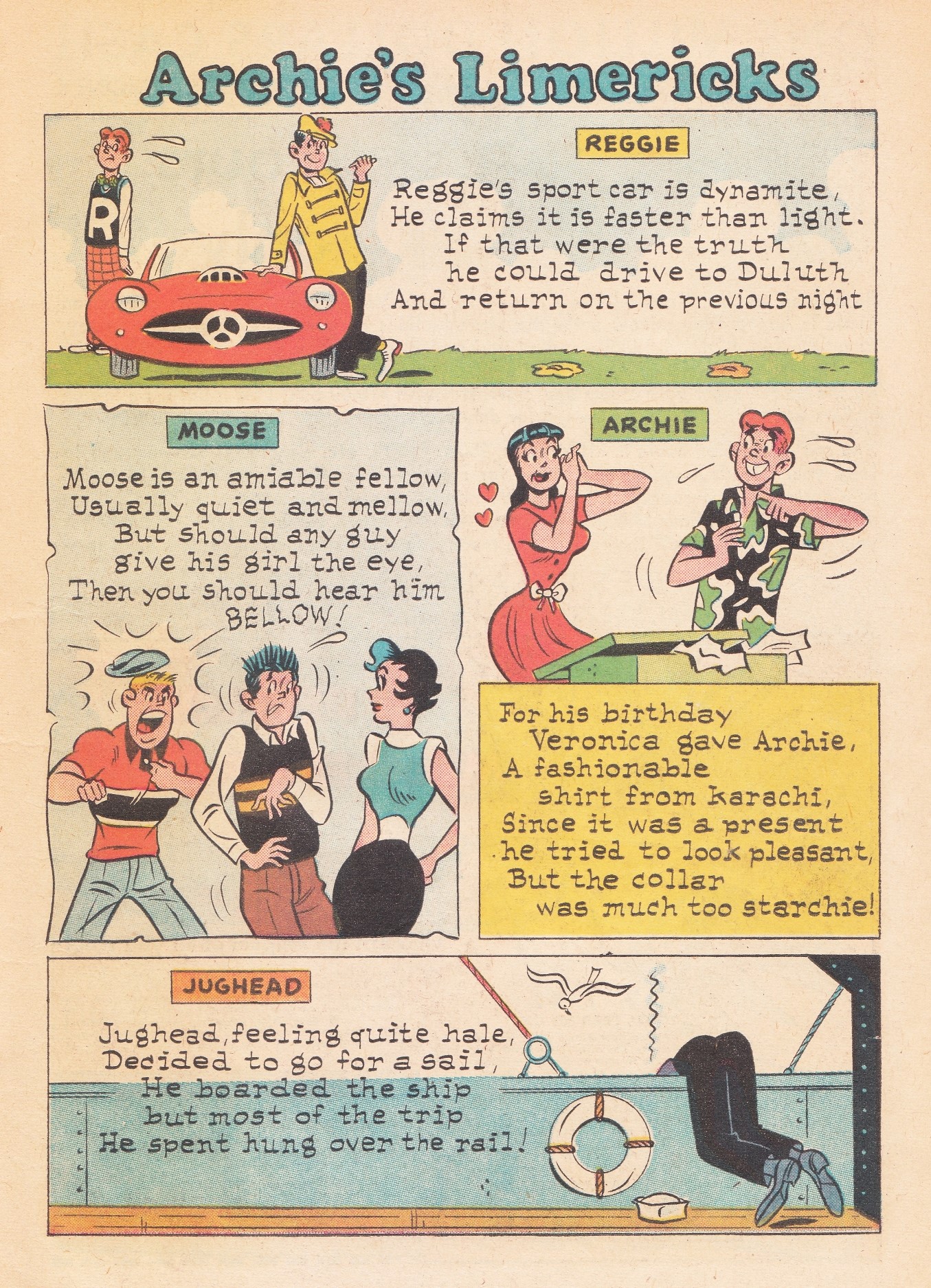 Read online Archie's Joke Book Magazine comic -  Issue #36 - 11