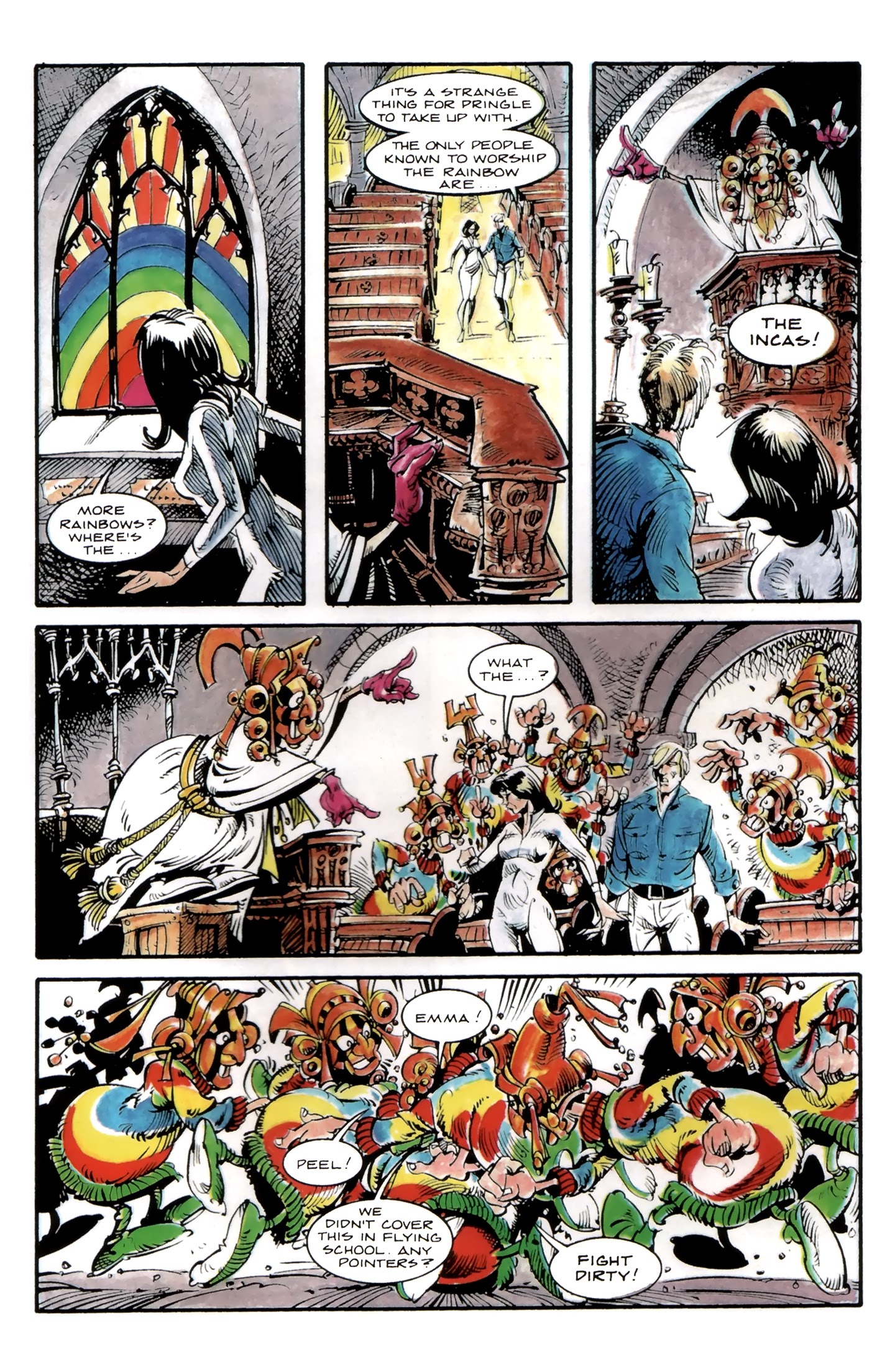 Read online Steed and Mrs. Peel (2012) comic -  Issue #5 - 19