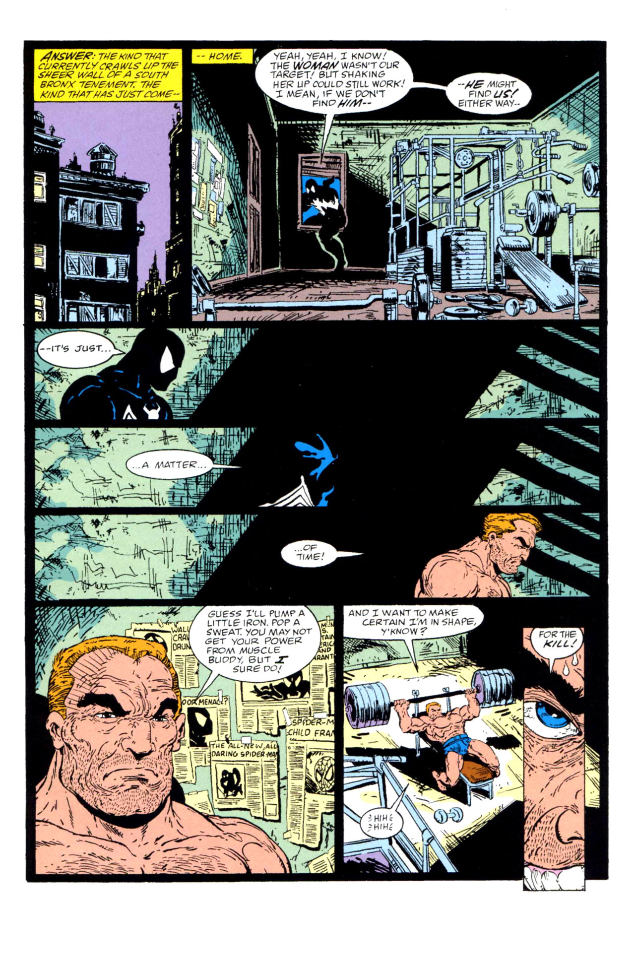 Read online Spider-Man: Birth of Venom comic -  Issue # TPB - 153