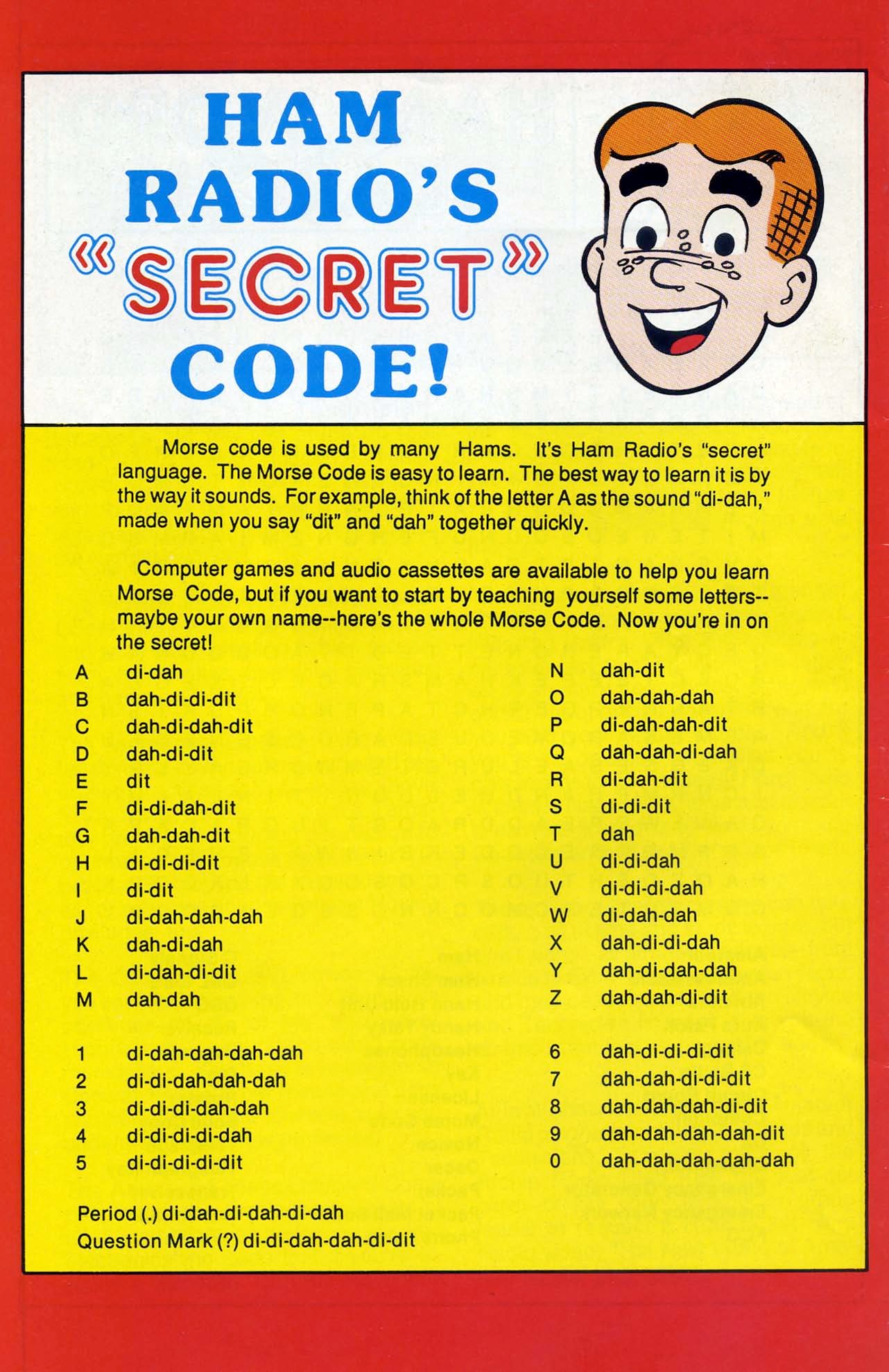 Read online Archie's Ham Radio Adventure comic -  Issue # Full - 36
