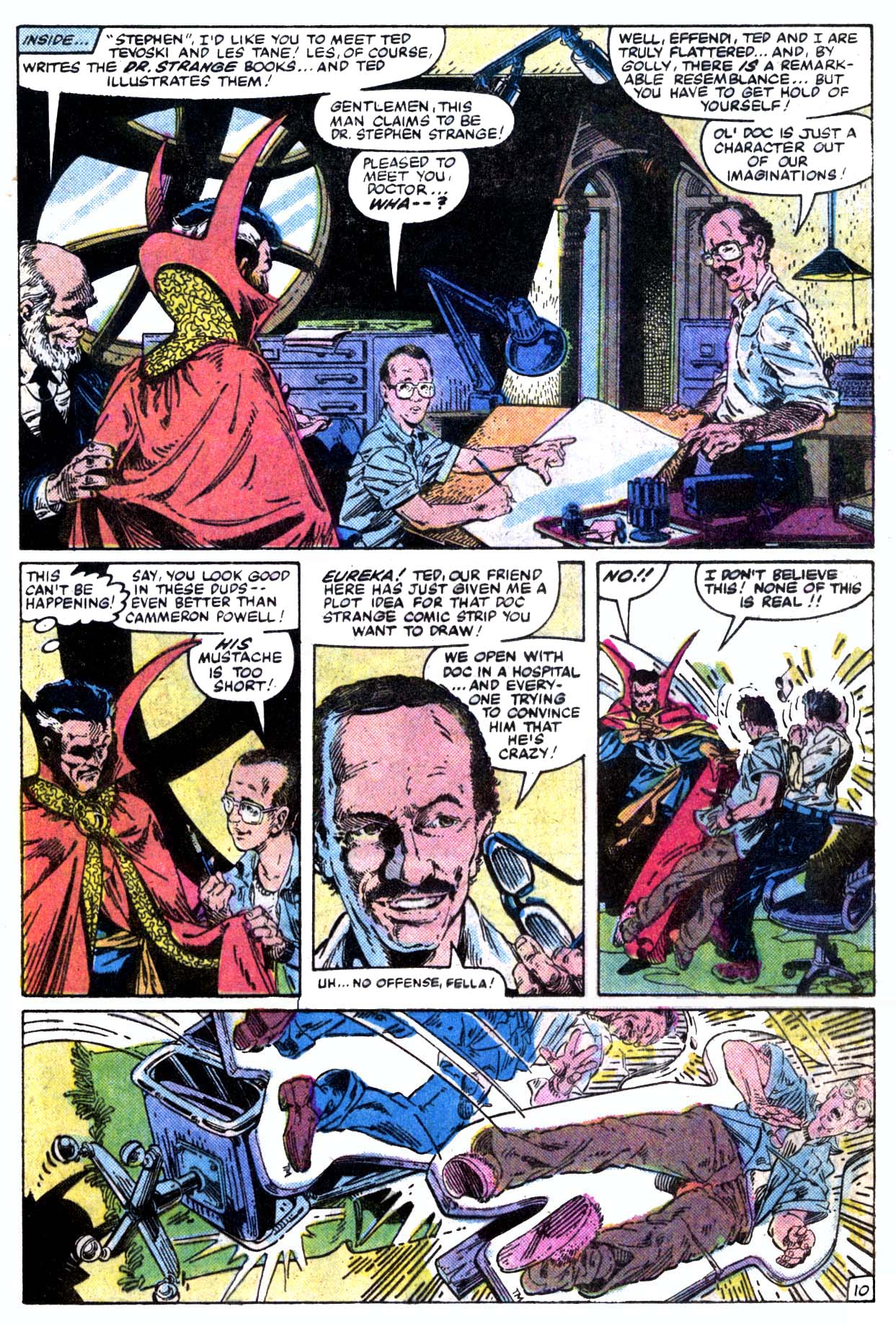 Read online Doctor Strange (1974) comic -  Issue #55 - 11