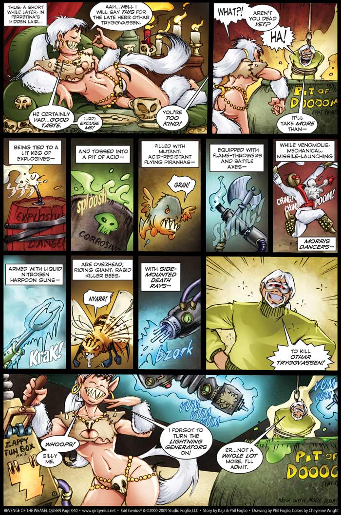 Read online Girl Genius (2002) comic -  Issue #9 - 137