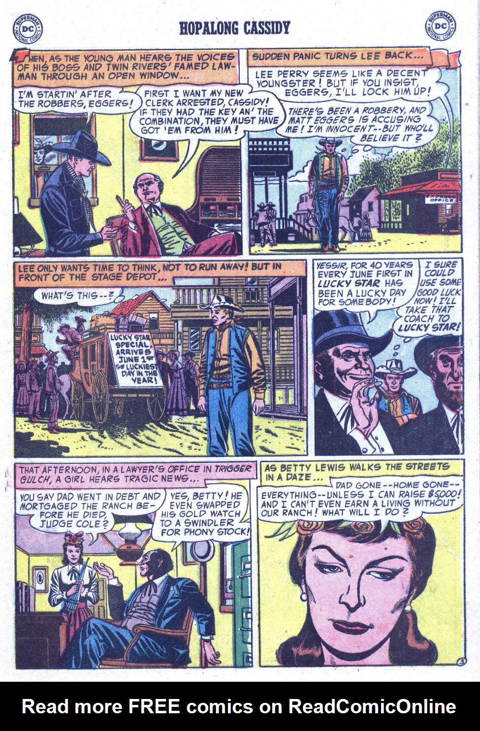 Read online Hopalong Cassidy comic -  Issue #89 - 5