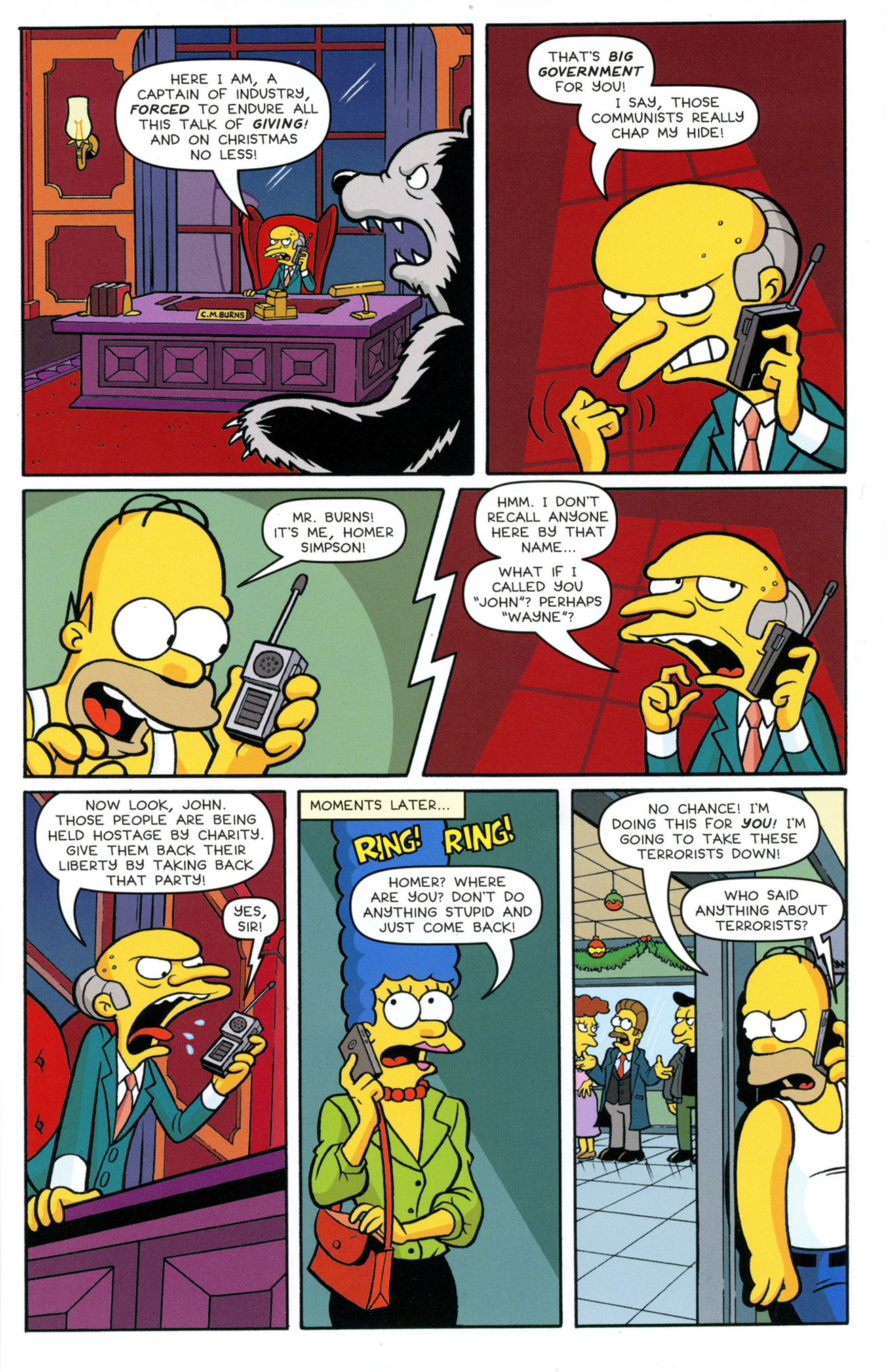 Read online The Simpsons Winter Wingding comic -  Issue #10 - 7