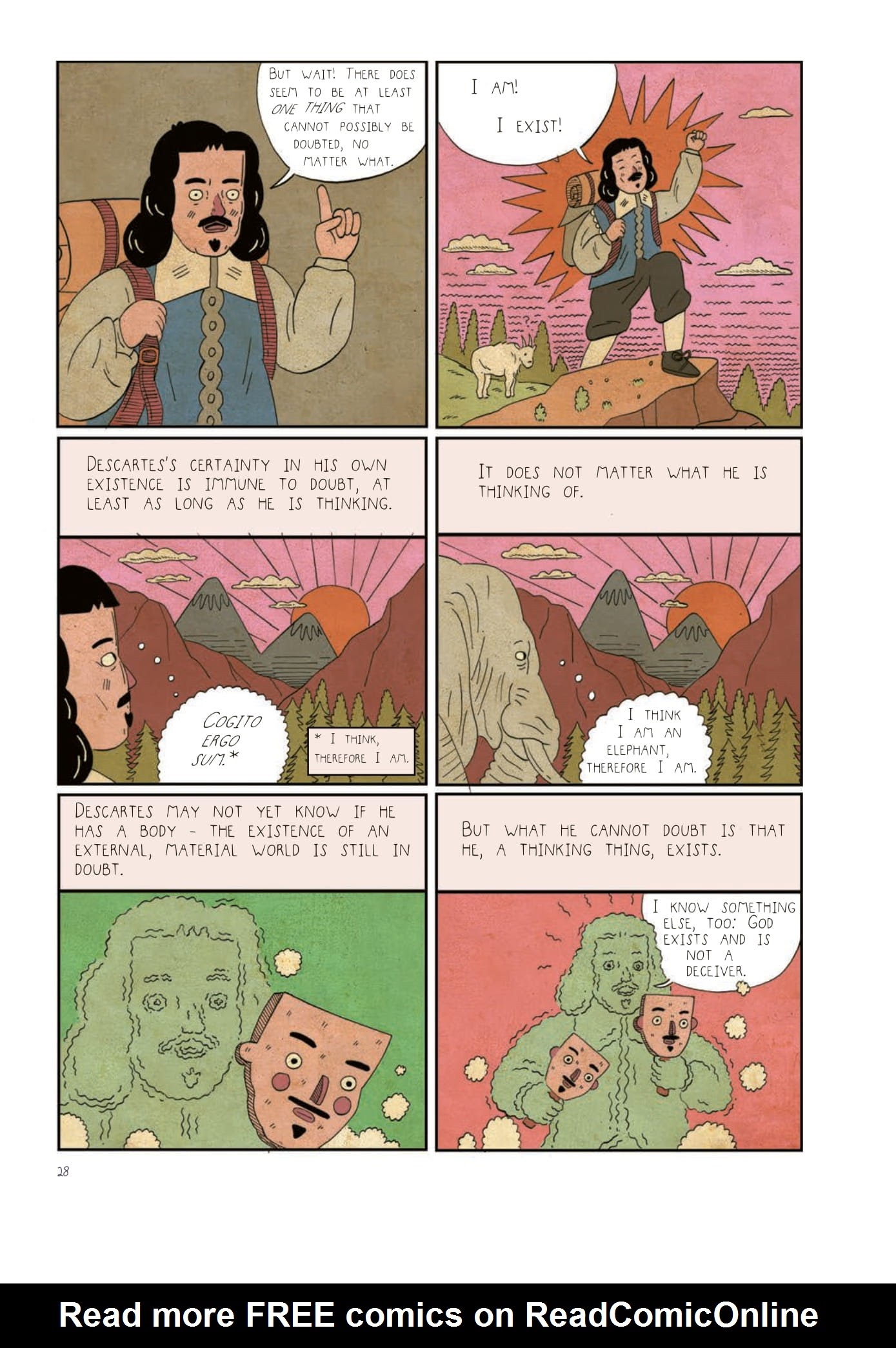 Read online Heretics!: The Wondrous (and Dangerous) Beginnings of Modern Philosophy comic -  Issue # TPB (Part 1) - 29
