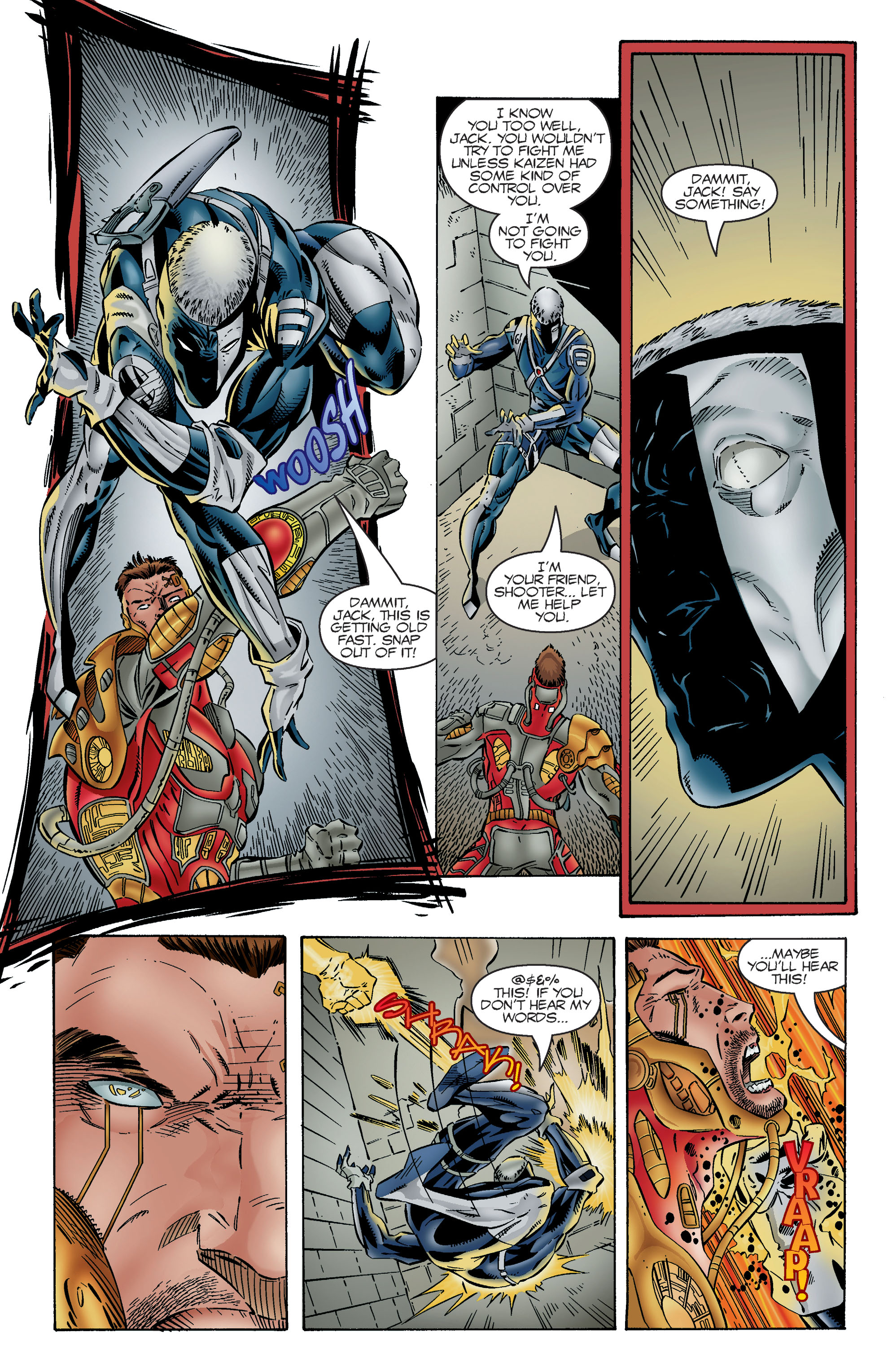 Read online Backlash comic -  Issue #20 - 17
