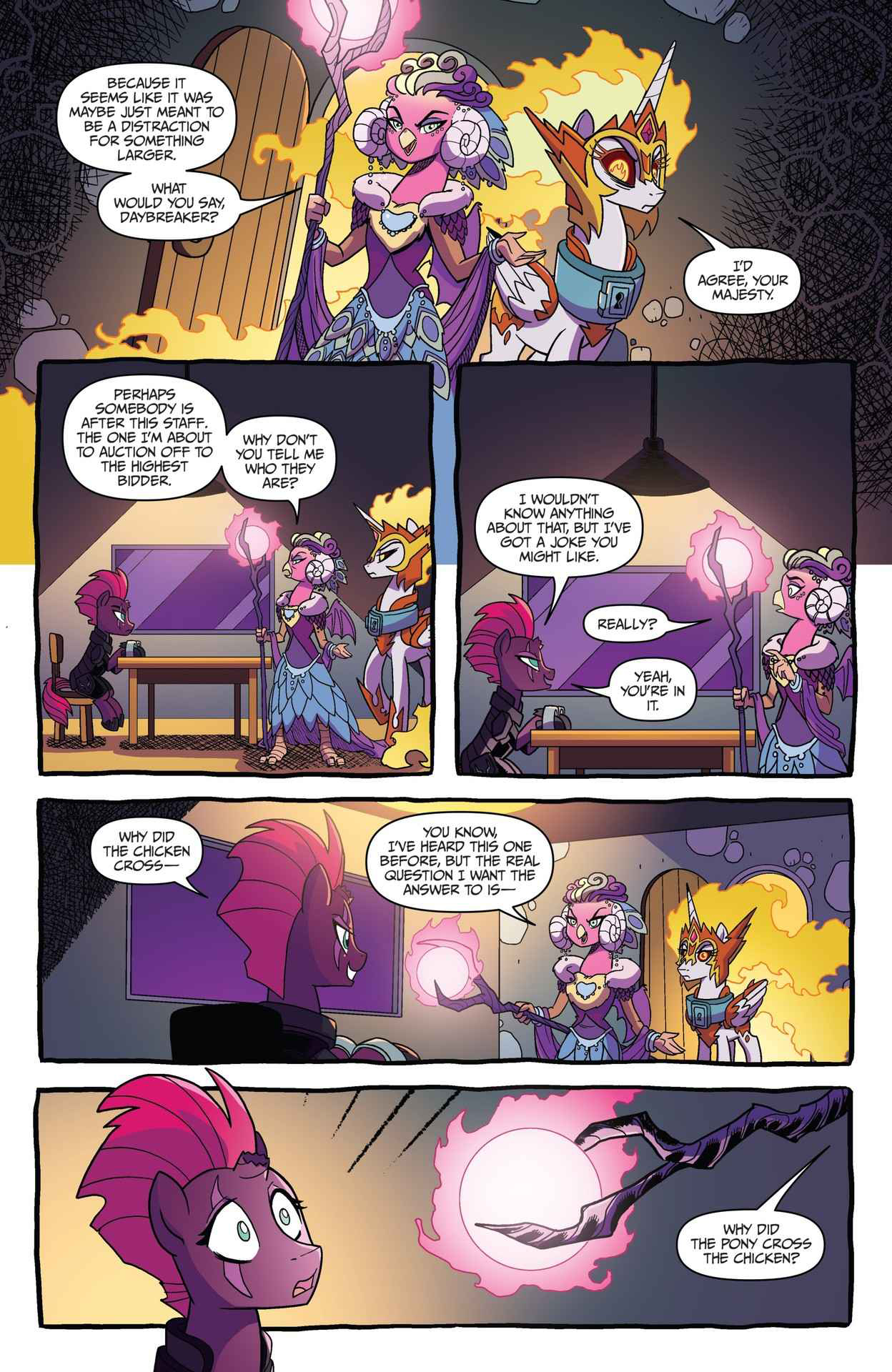 Read online My Little Pony: Nightmare Knights comic -  Issue #3 - 14