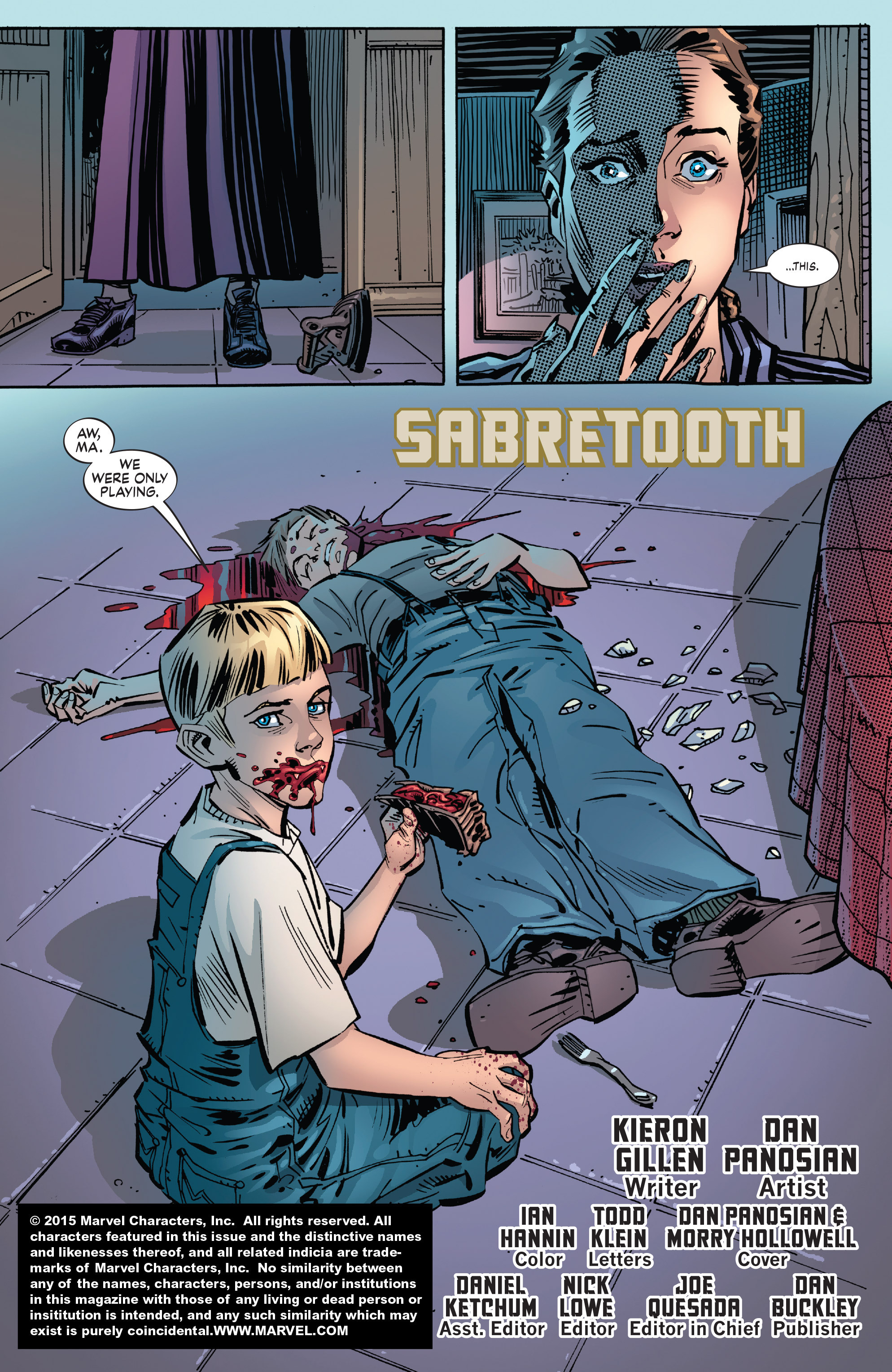 Read online X-Men Origins: Sabretooth comic -  Issue # Full - 3