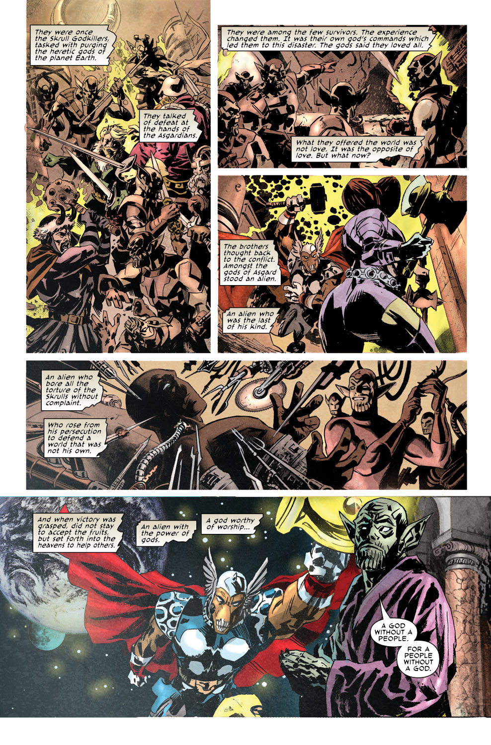 Read online Secret Invasion Aftermath: Beta Ray Bill - The Green of Eden comic -  Issue # Full - 15