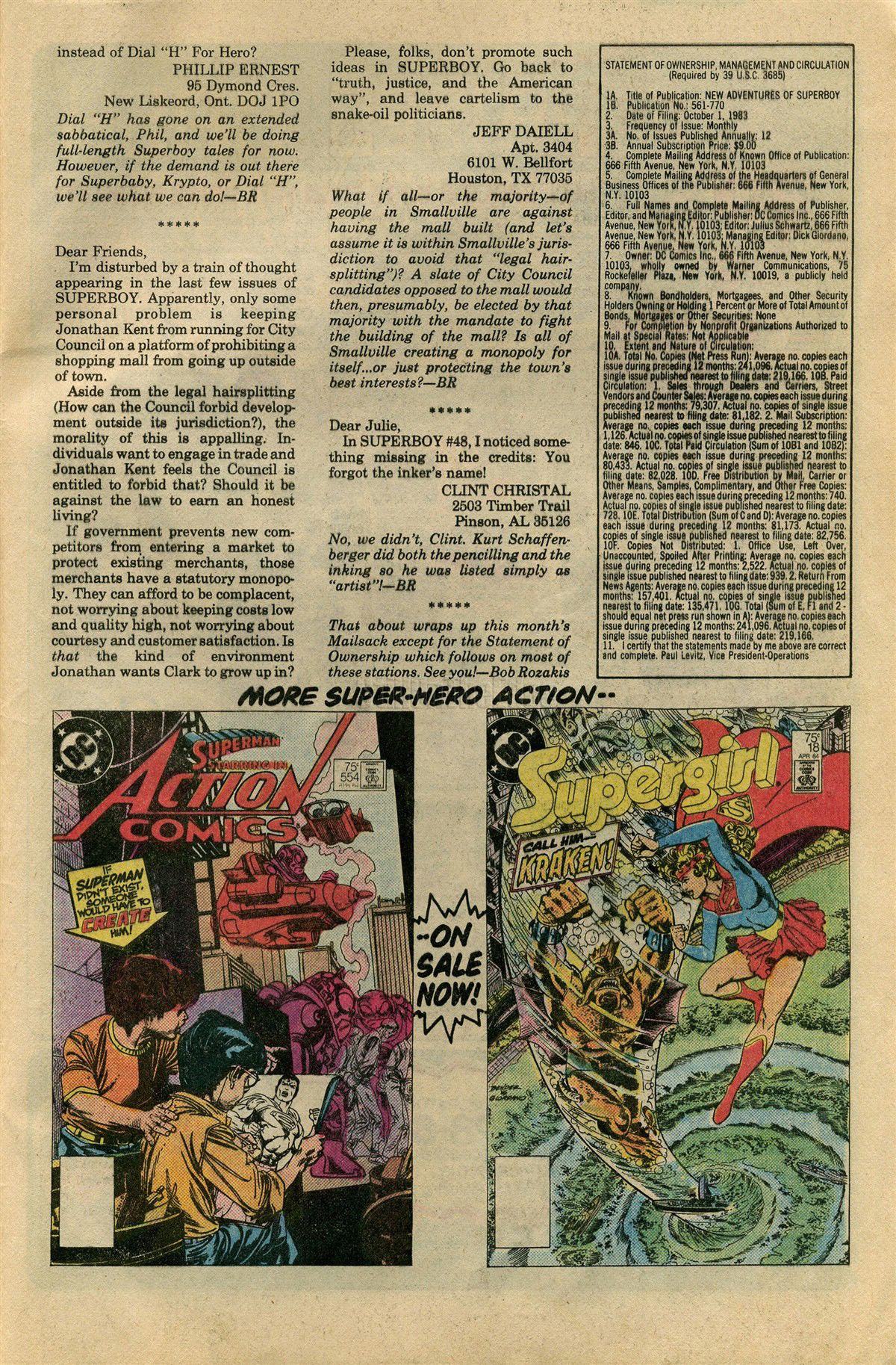Read online The New Adventures of Superboy comic -  Issue #52 - 32
