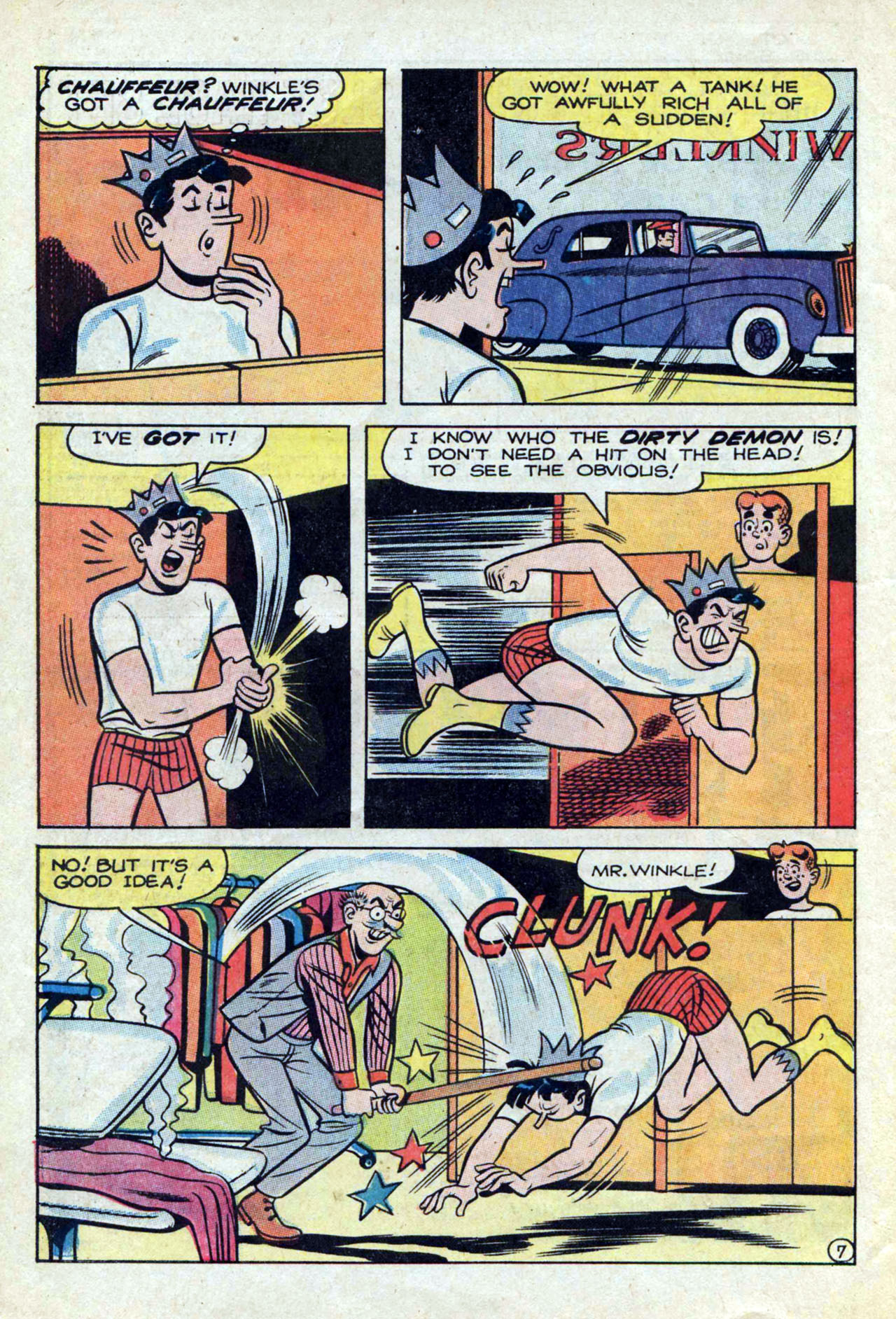 Read online Jughead As Captain Hero comic -  Issue #7 - 10
