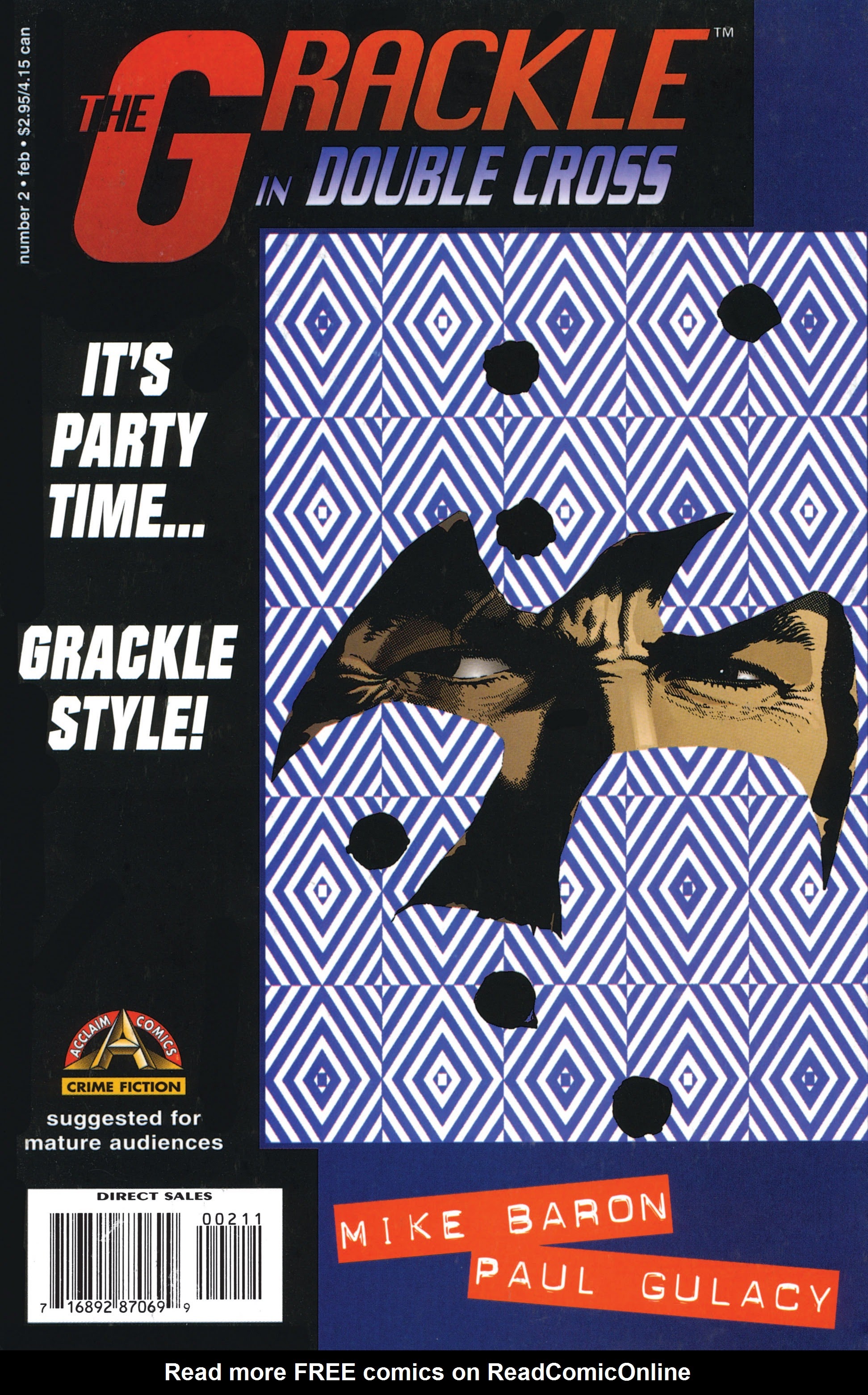 Read online The Grackle comic -  Issue #2 - 1