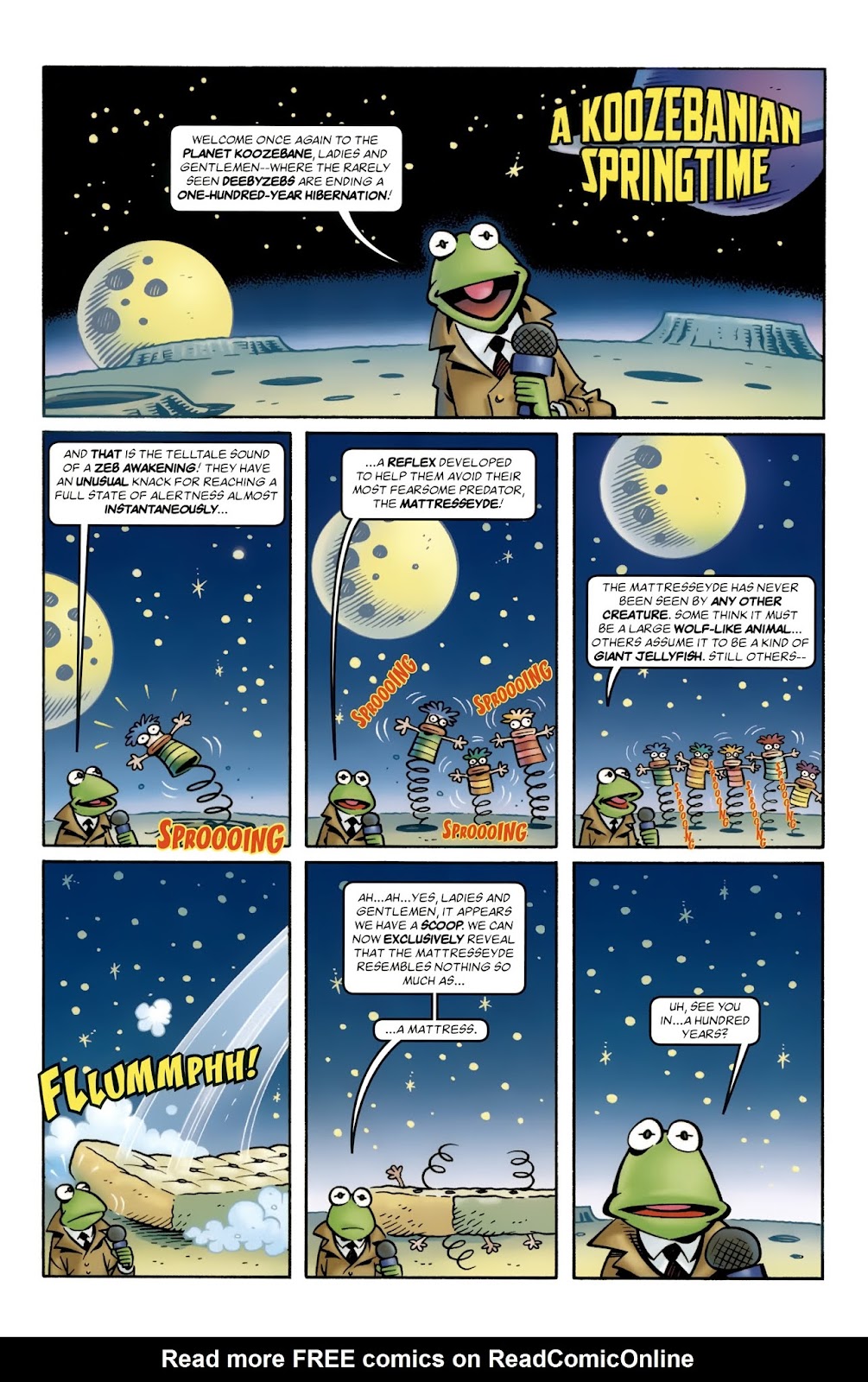 The Muppets: The Four Seasons issue 1 - Page 6