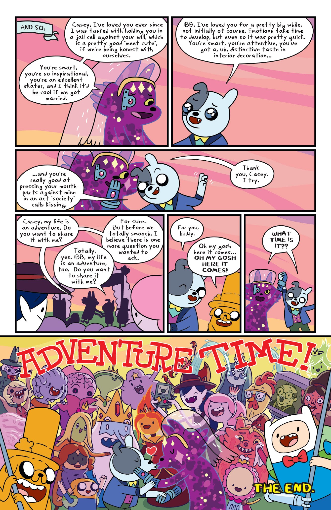 Read online Adventure Time comic -  Issue #75 - 30