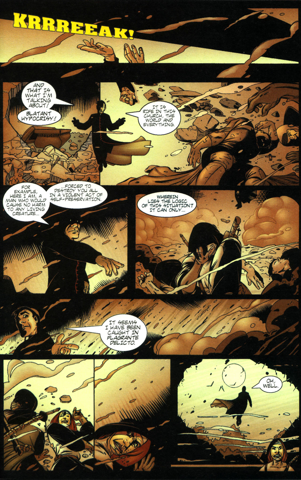 Read online Crimson Nun comic -  Issue #2 - 5