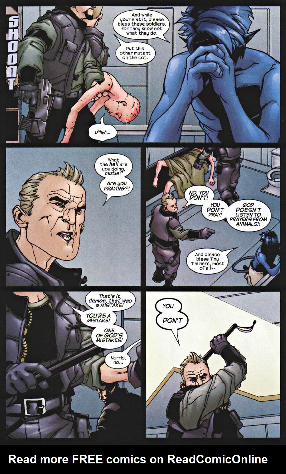 Read online X-Men 2 Movie Prequel: Nightcrawler comic -  Issue # Full - 25