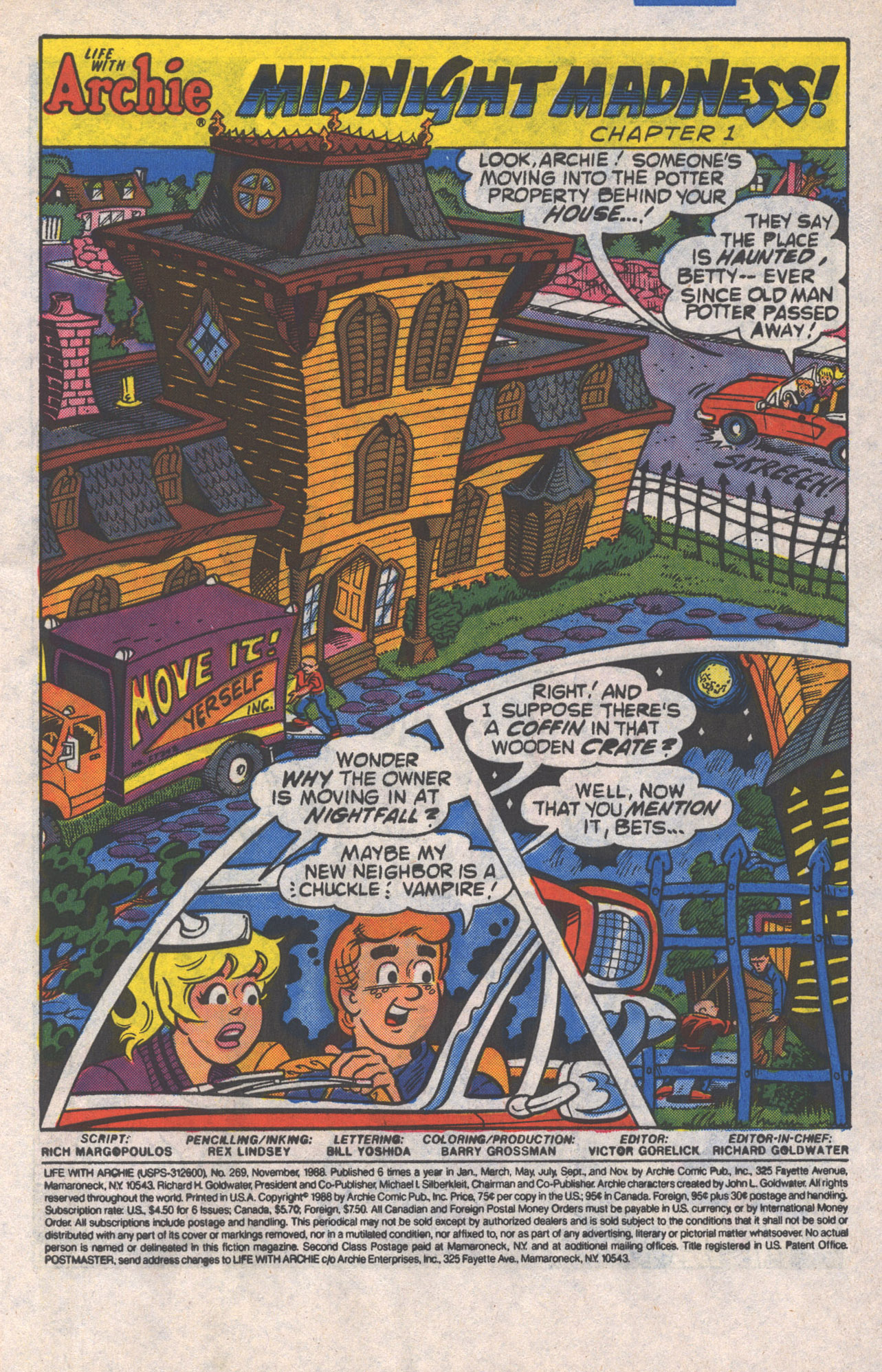Read online Life With Archie (1958) comic -  Issue #269 - 3