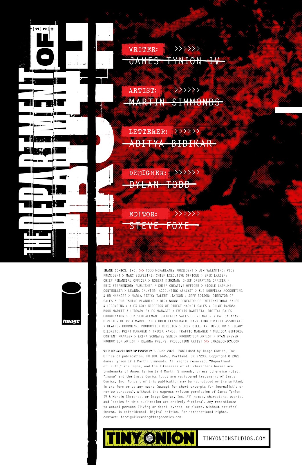 The Department of Truth issue 10 - Page 2