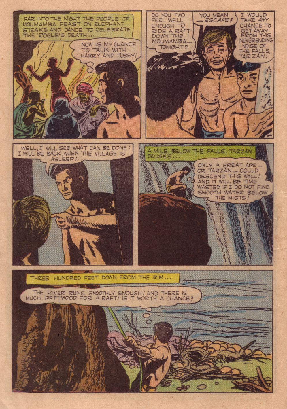 Read online Tarzan (1948) comic -  Issue #104 - 16